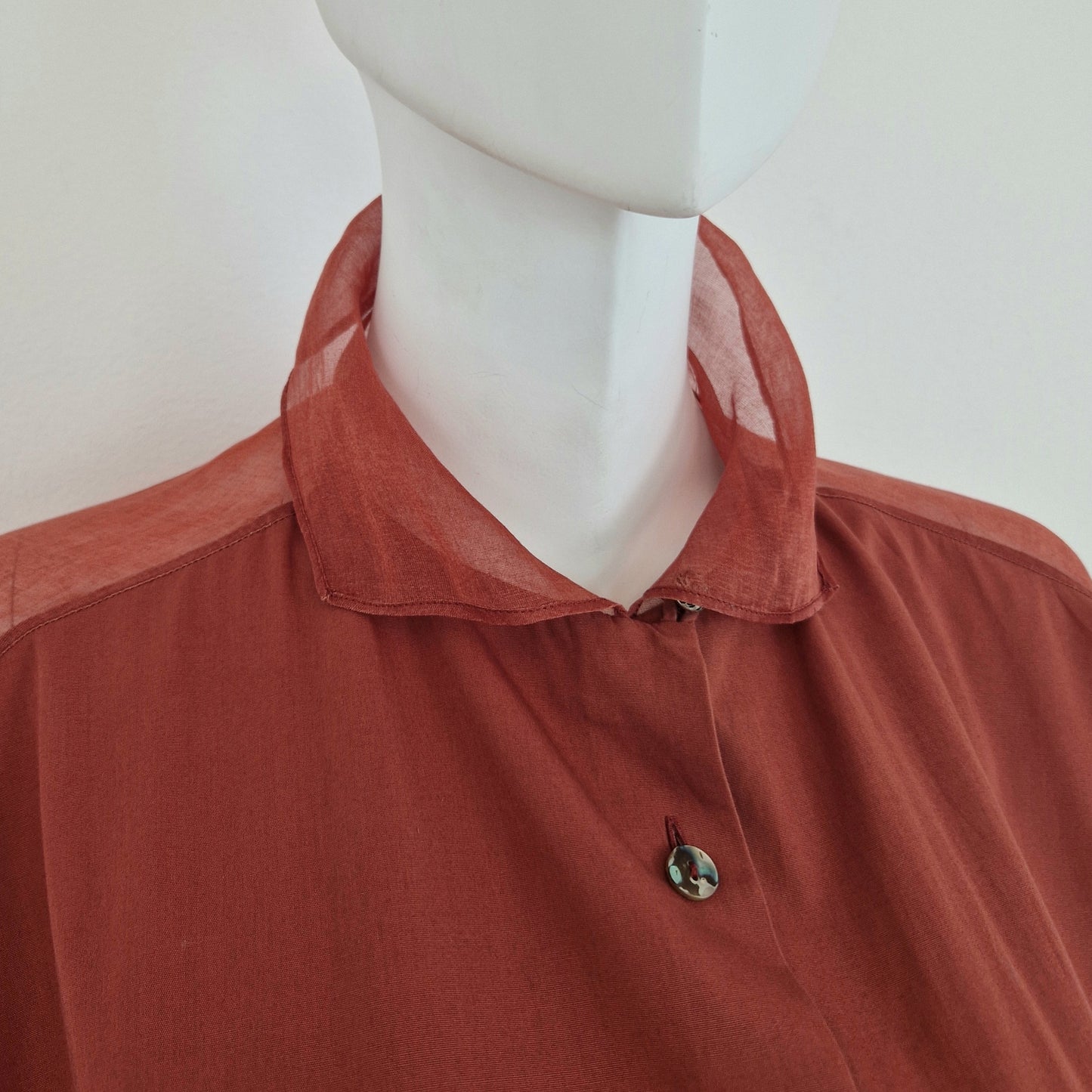 Romeo Gigli | Camicia vintage in cotone e seta