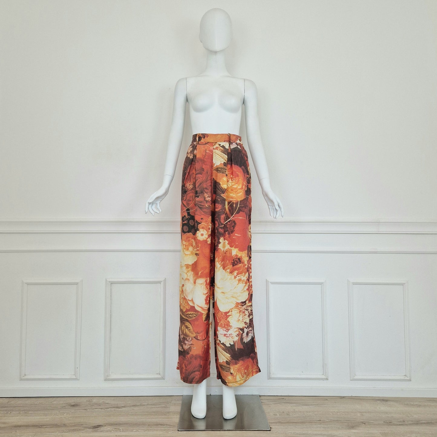 Moschino | Pantaloni ampi a fiori