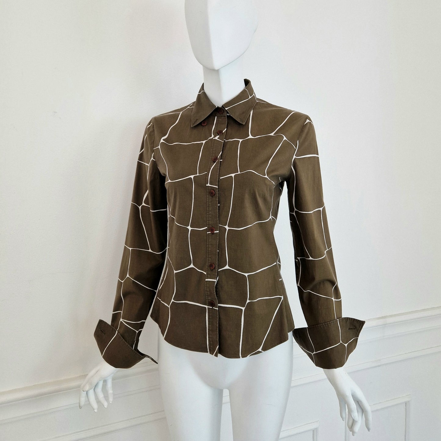 Miu Miu | Camicia vintage polsi per gemelli