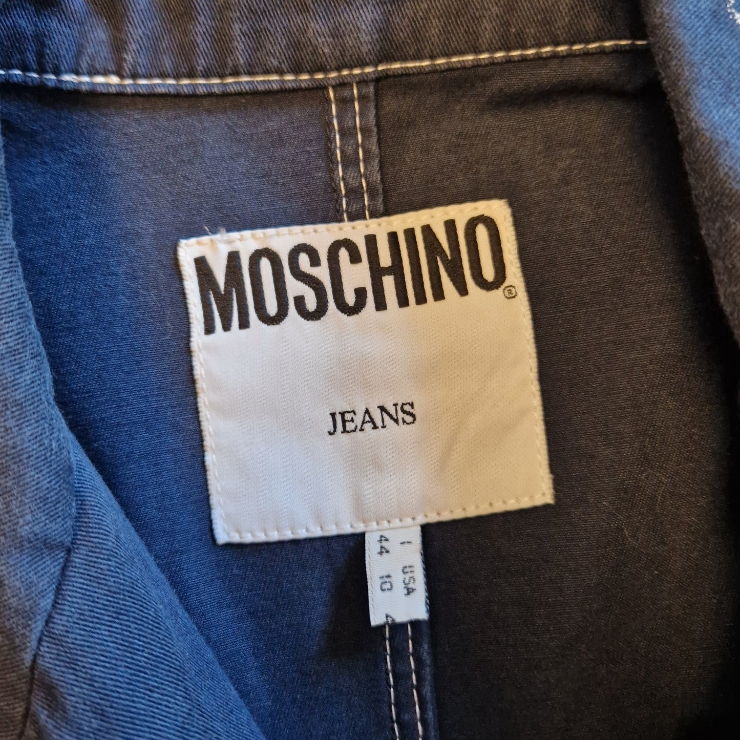 Moschino | Giacca in cotone con scritte