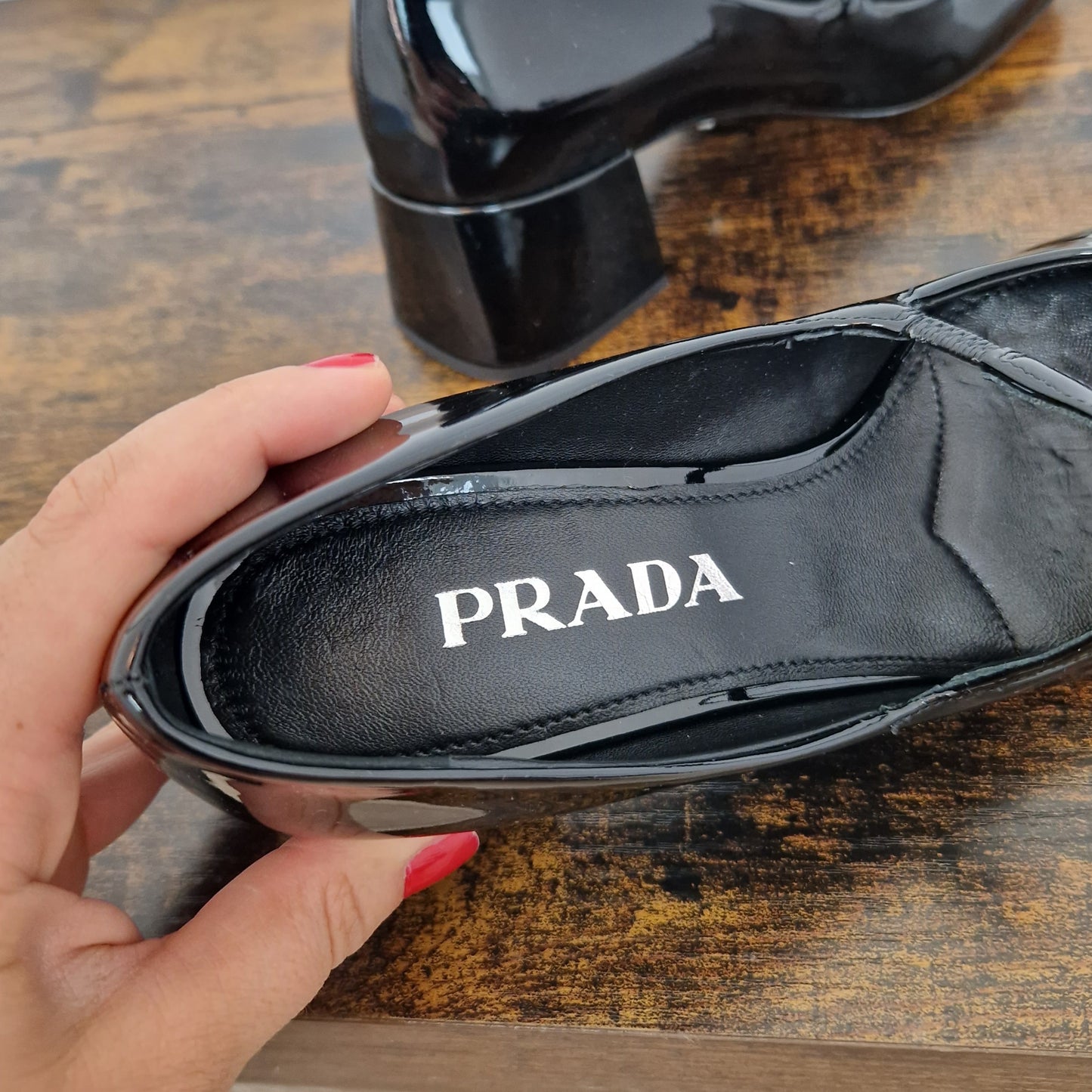 Prada | Mary Jane vernice nera nr.37