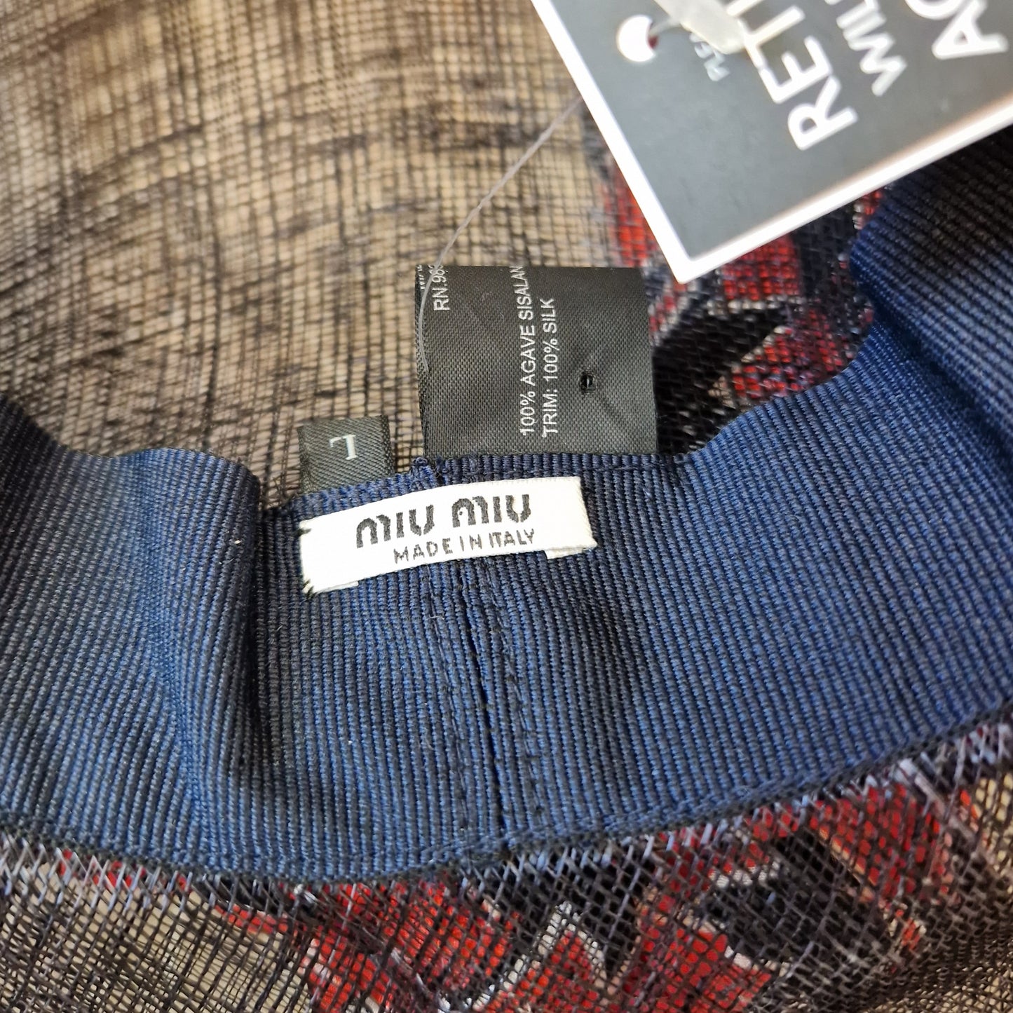 Miu Miu | Cappello a tesa larga