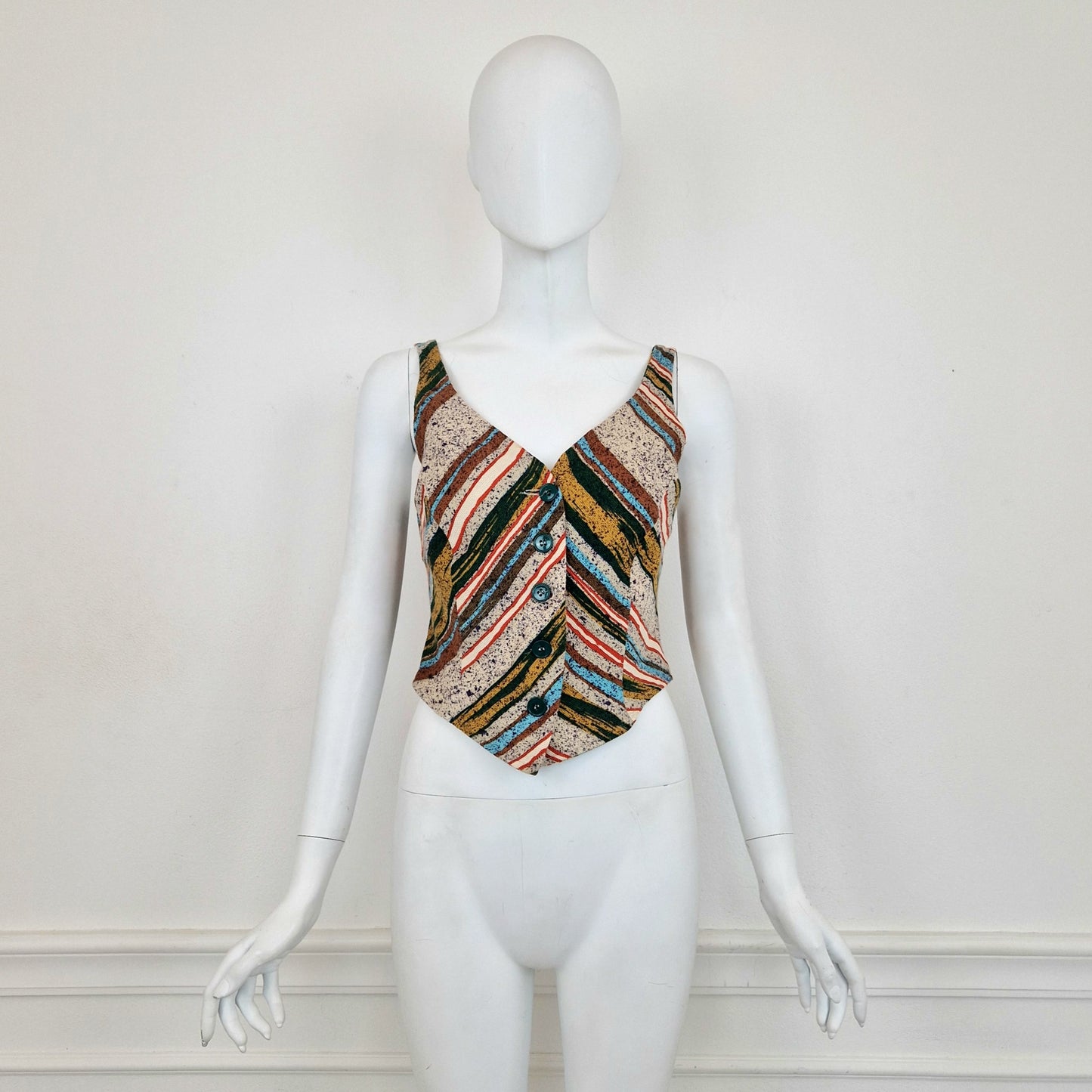 Missoni | Top corto in lino