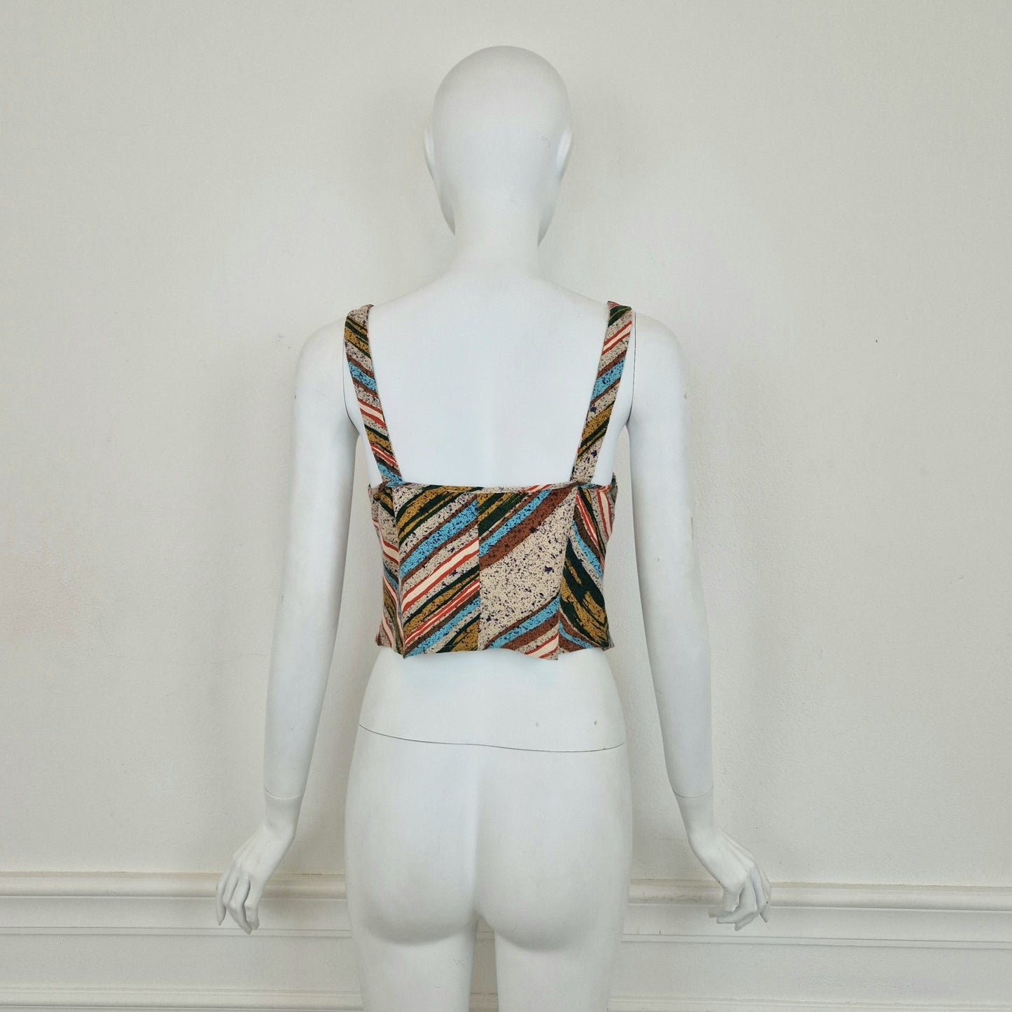 Missoni | Top corto in lino