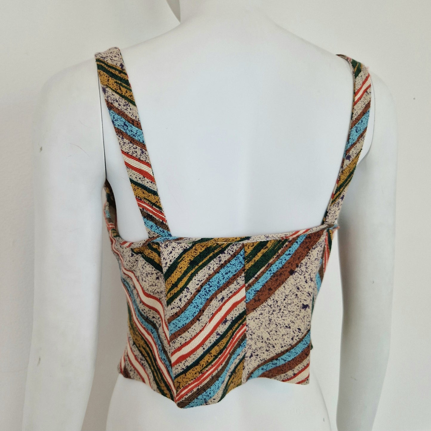 Missoni | Top corto in lino