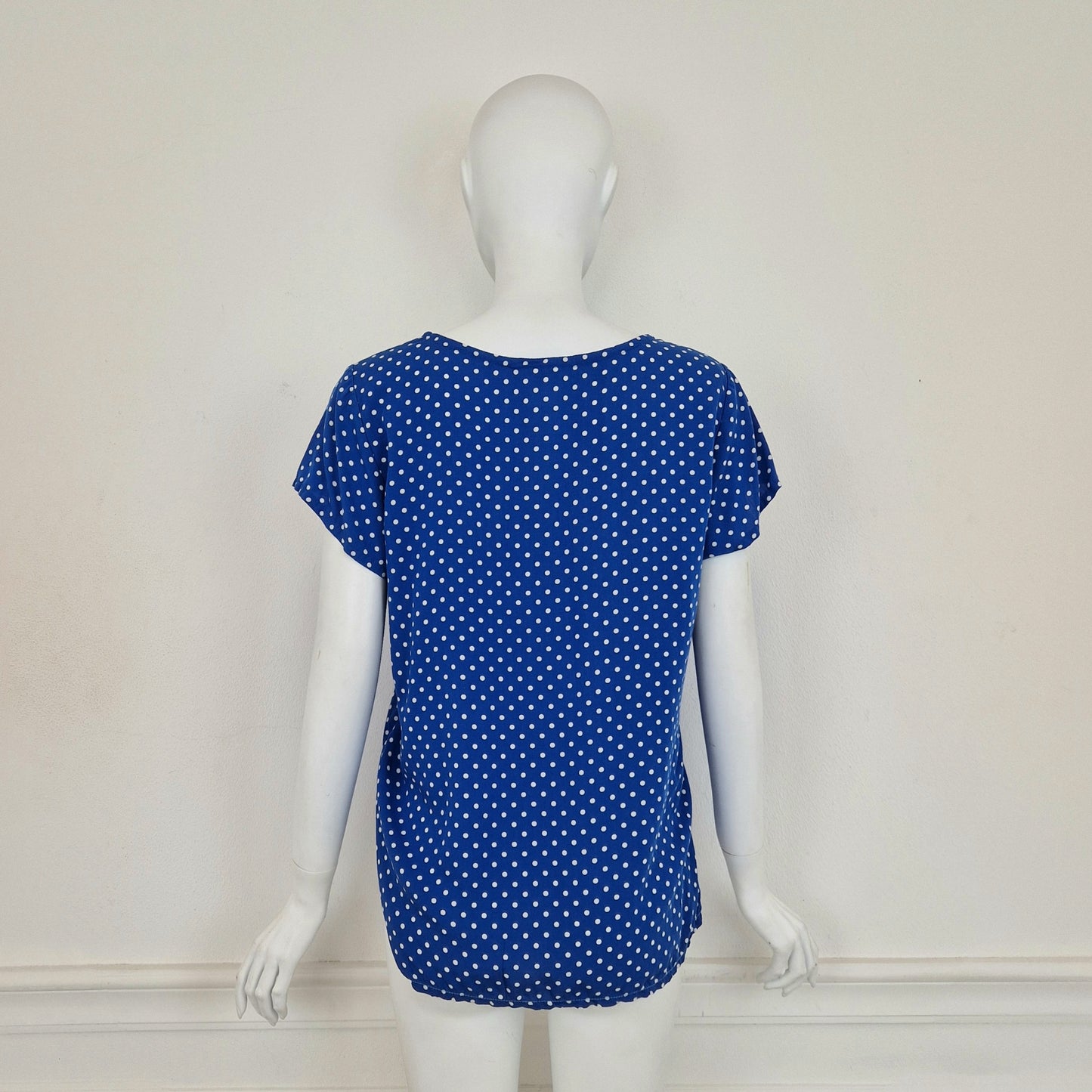 Yves Saint Laurent | T shirt blu a pois