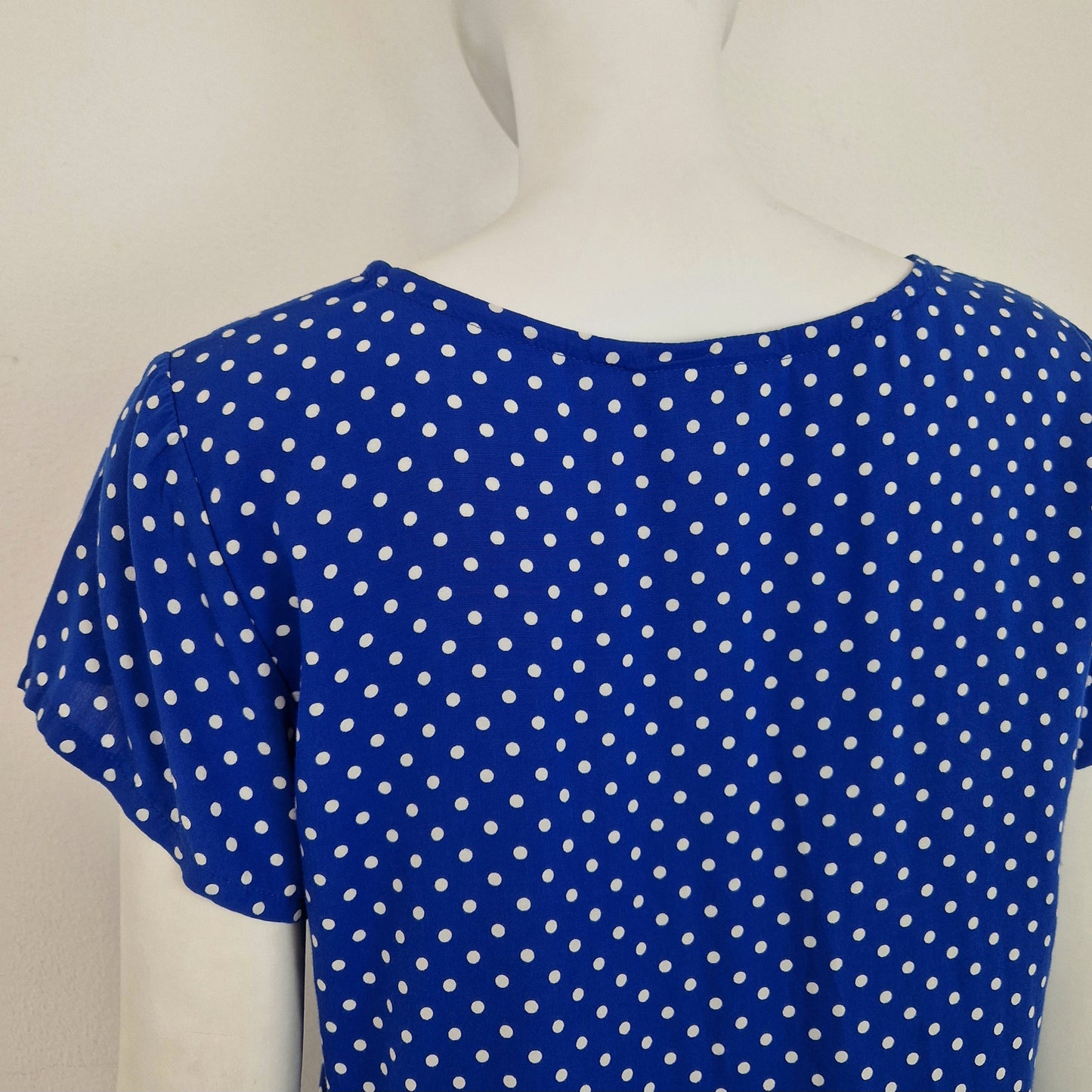 Yves Saint Laurent | T shirt blu a pois