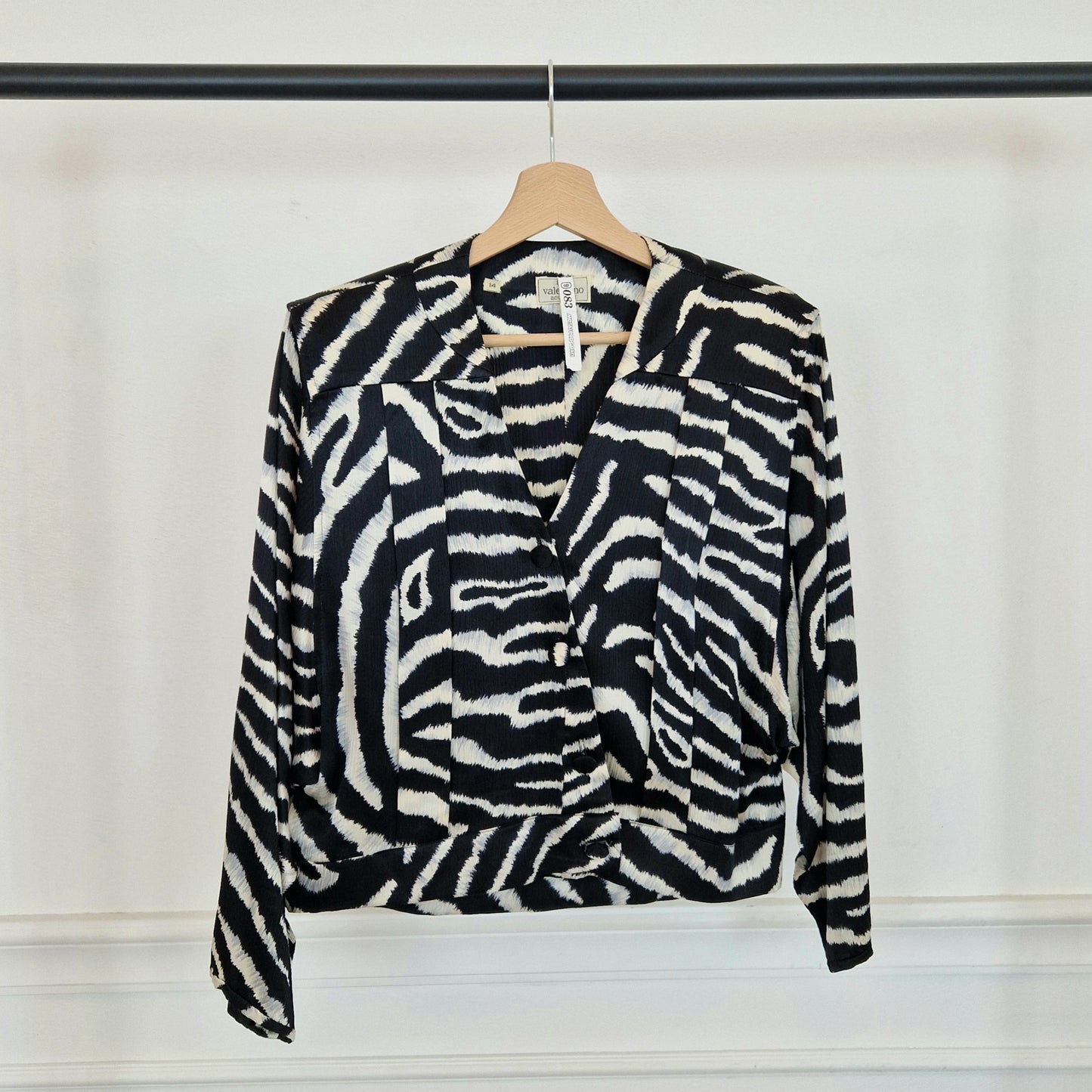 Valentino Boutique | Camicia in seta zebra