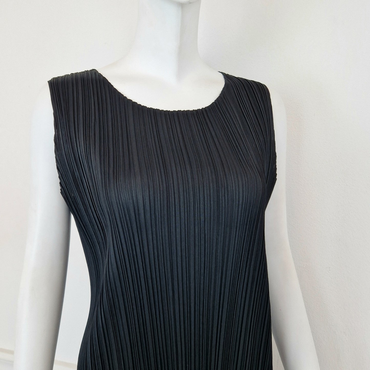 Pleats Please Issey Miyake | Abito lungo nero