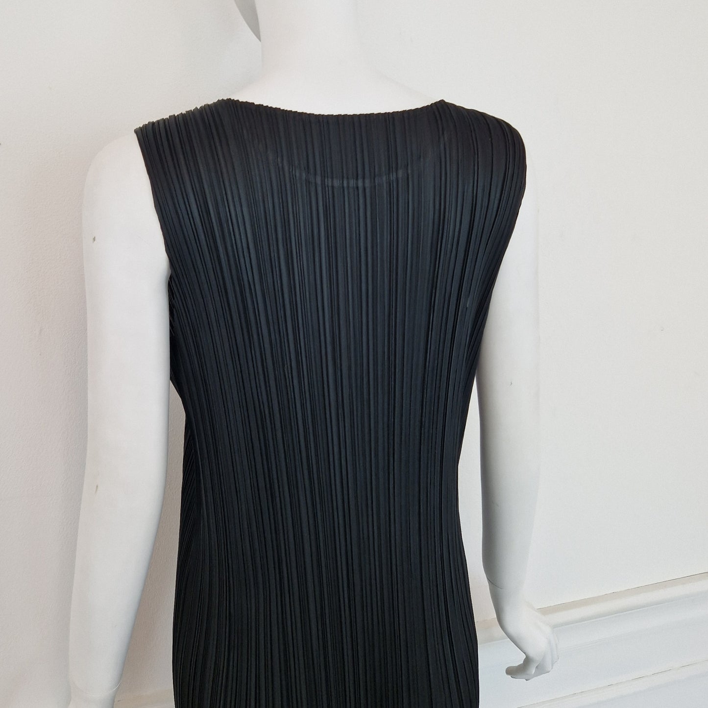 Pleats Please Issey Miyake | Abito lungo nero