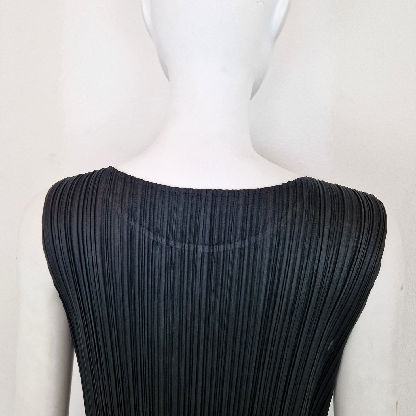 Pleats Please Issey Miyake | Abito lungo nero