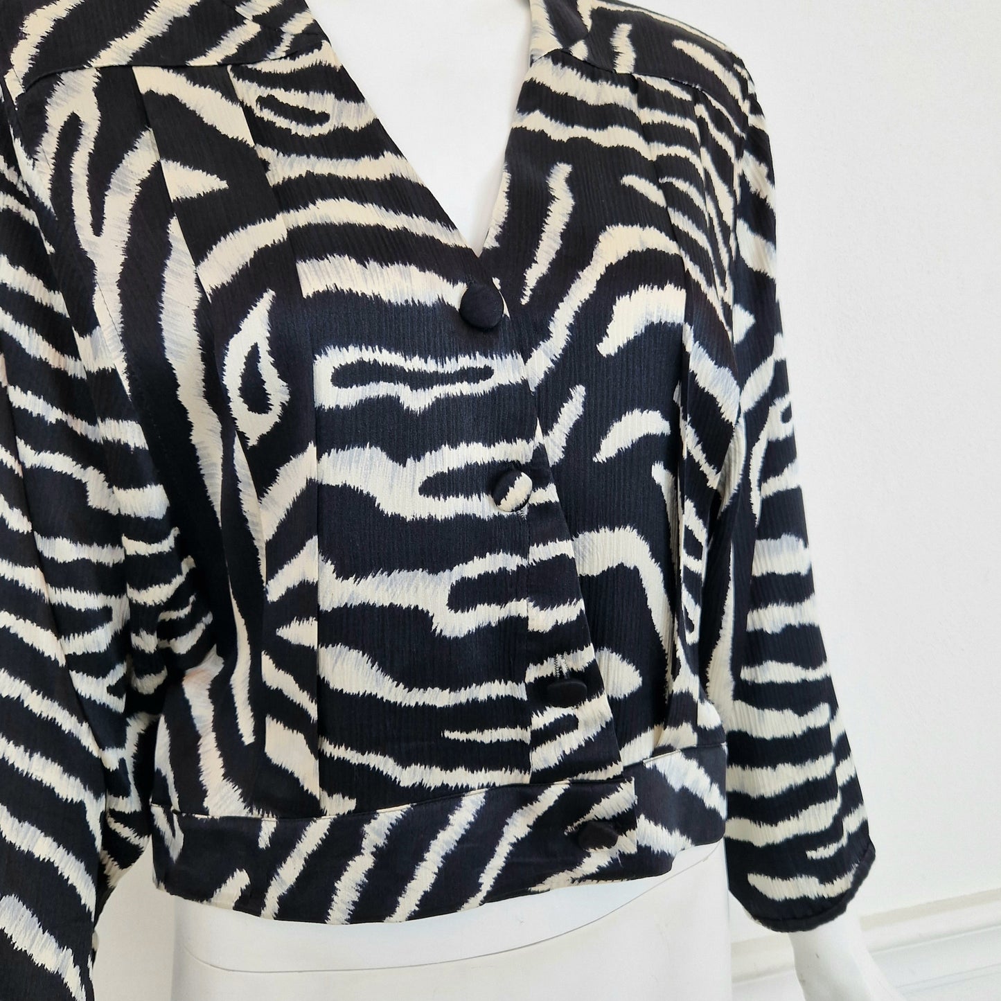 Valentino Boutique | Camicia in seta zebra