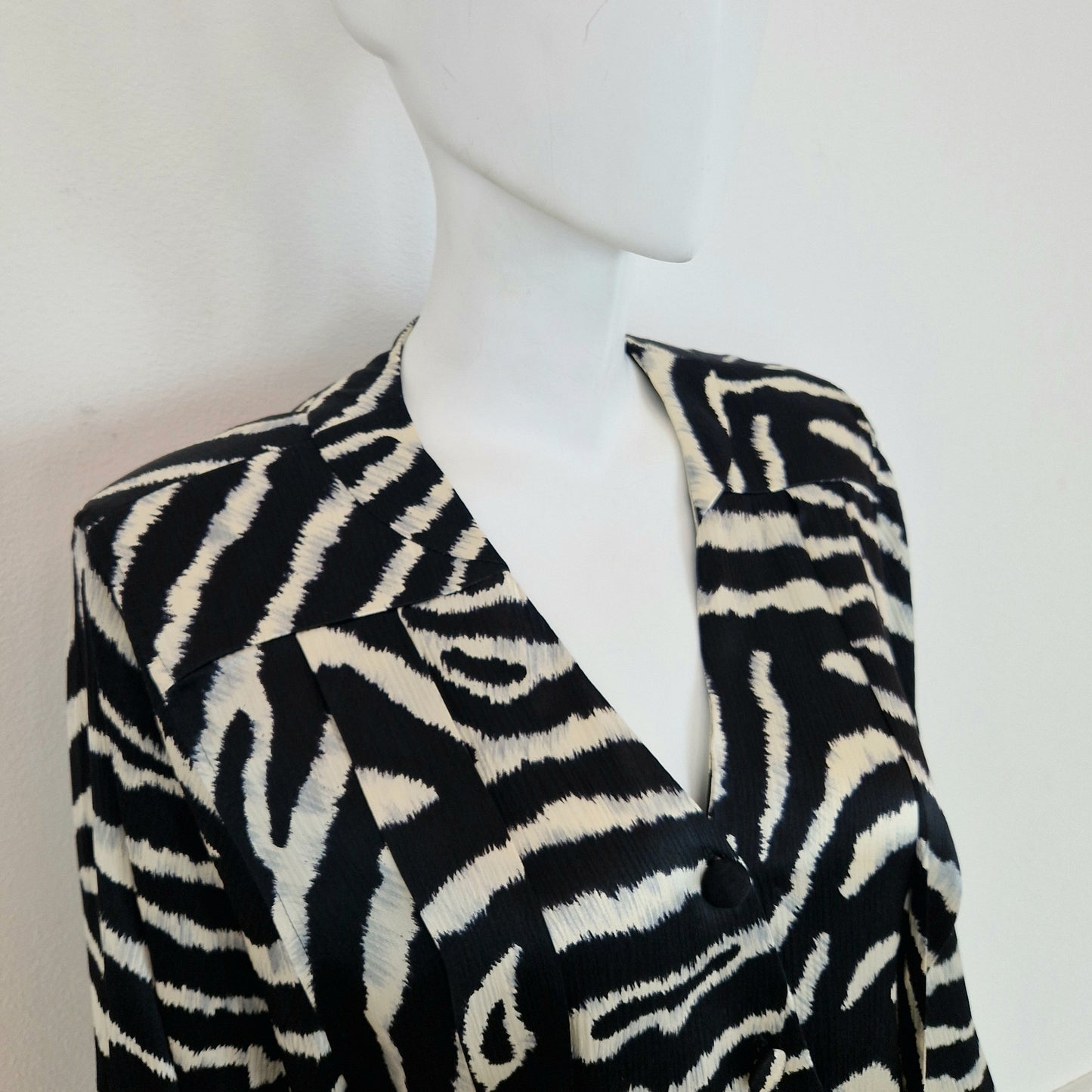 Valentino Boutique | Camicia in seta zebra