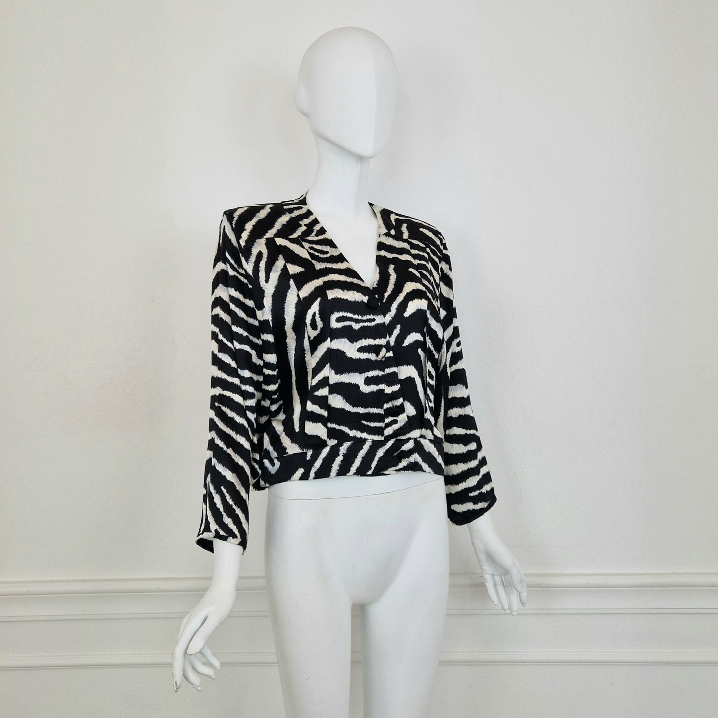 Valentino Boutique | Camicia in seta zebra