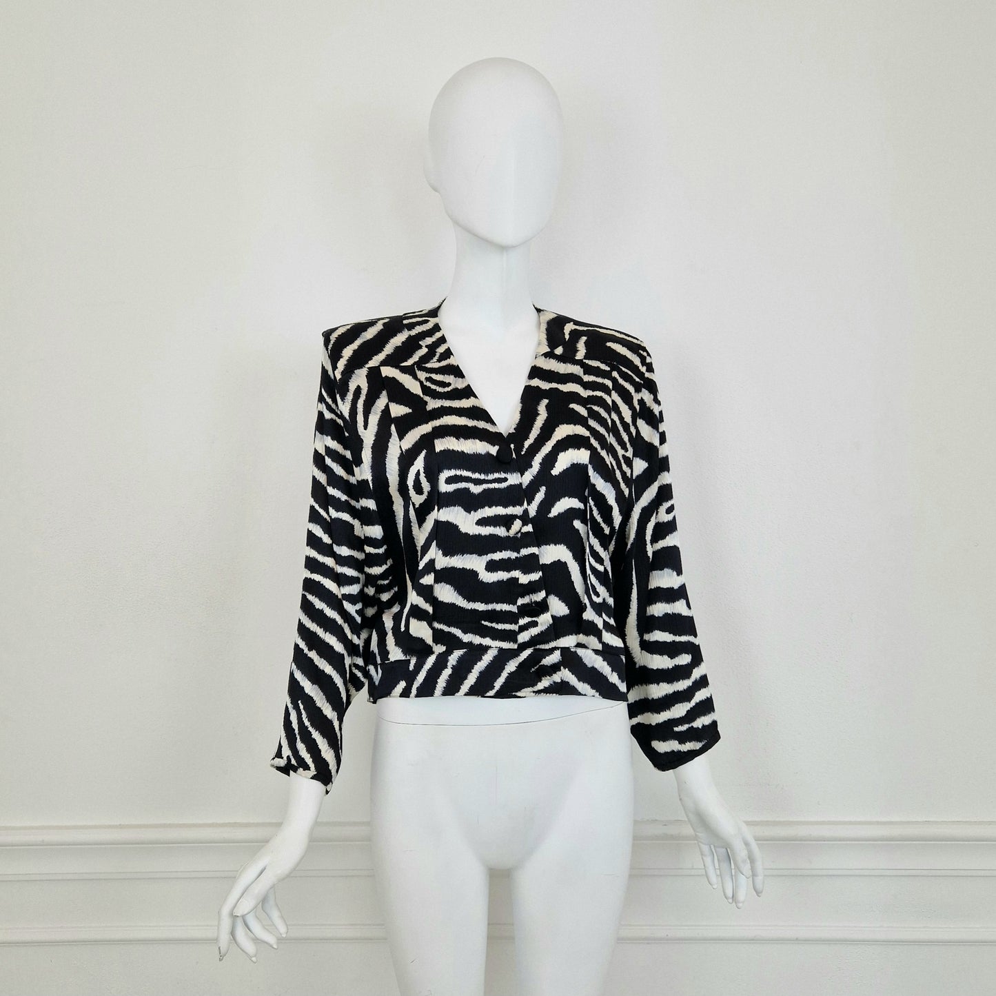 Valentino Boutique | Camicia in seta zebra