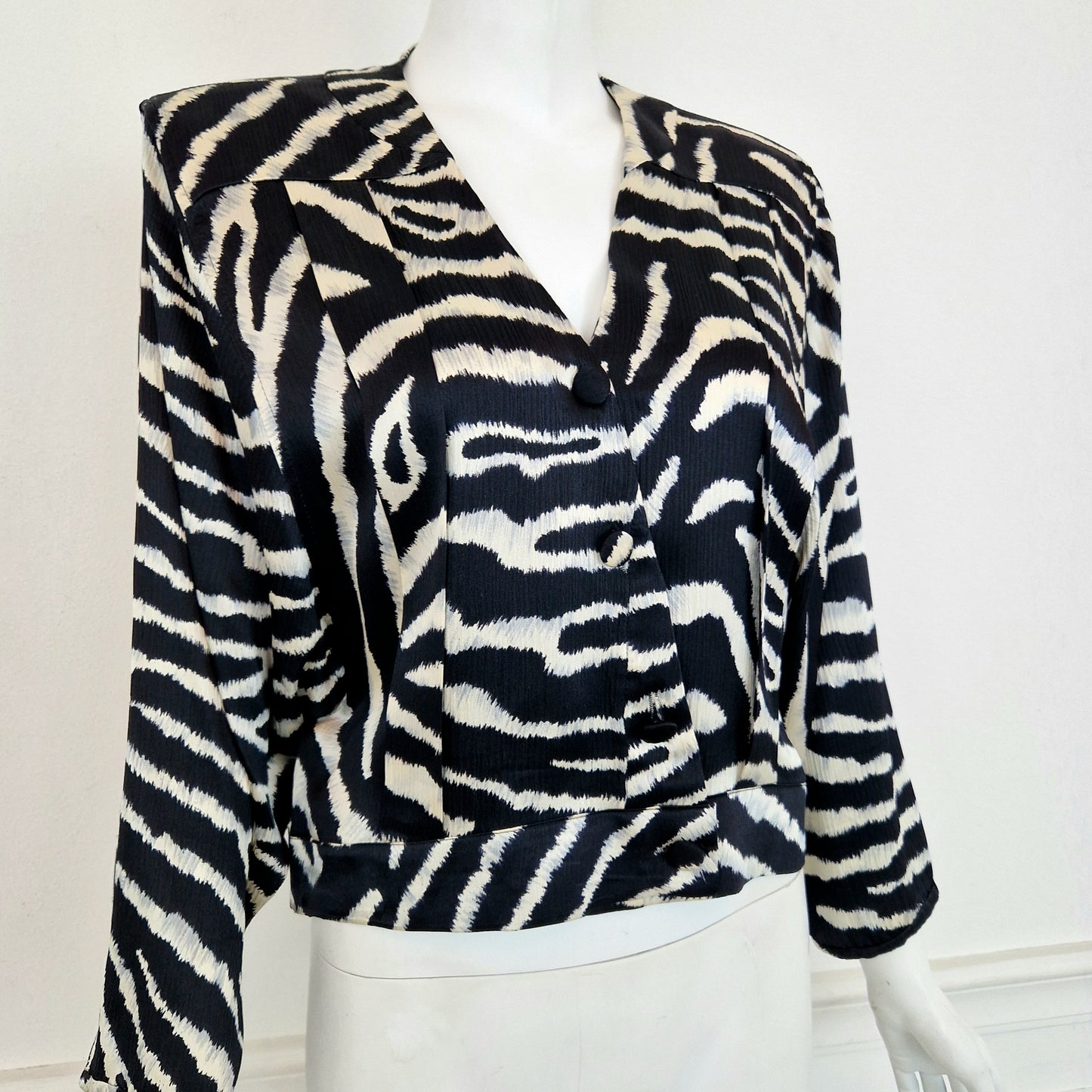 Valentino Boutique | Camicia in seta zebra