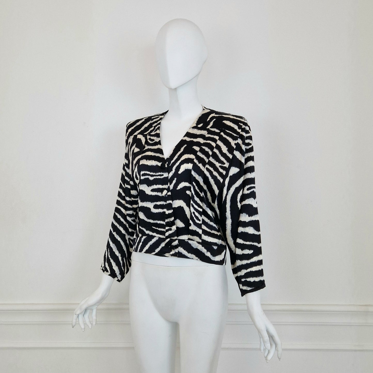 Valentino Boutique | Camicia in seta zebra