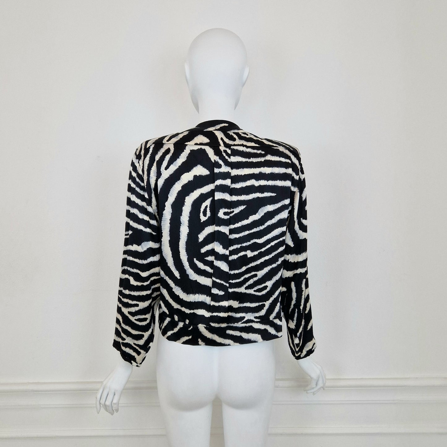 Valentino Boutique | Camicia in seta zebra