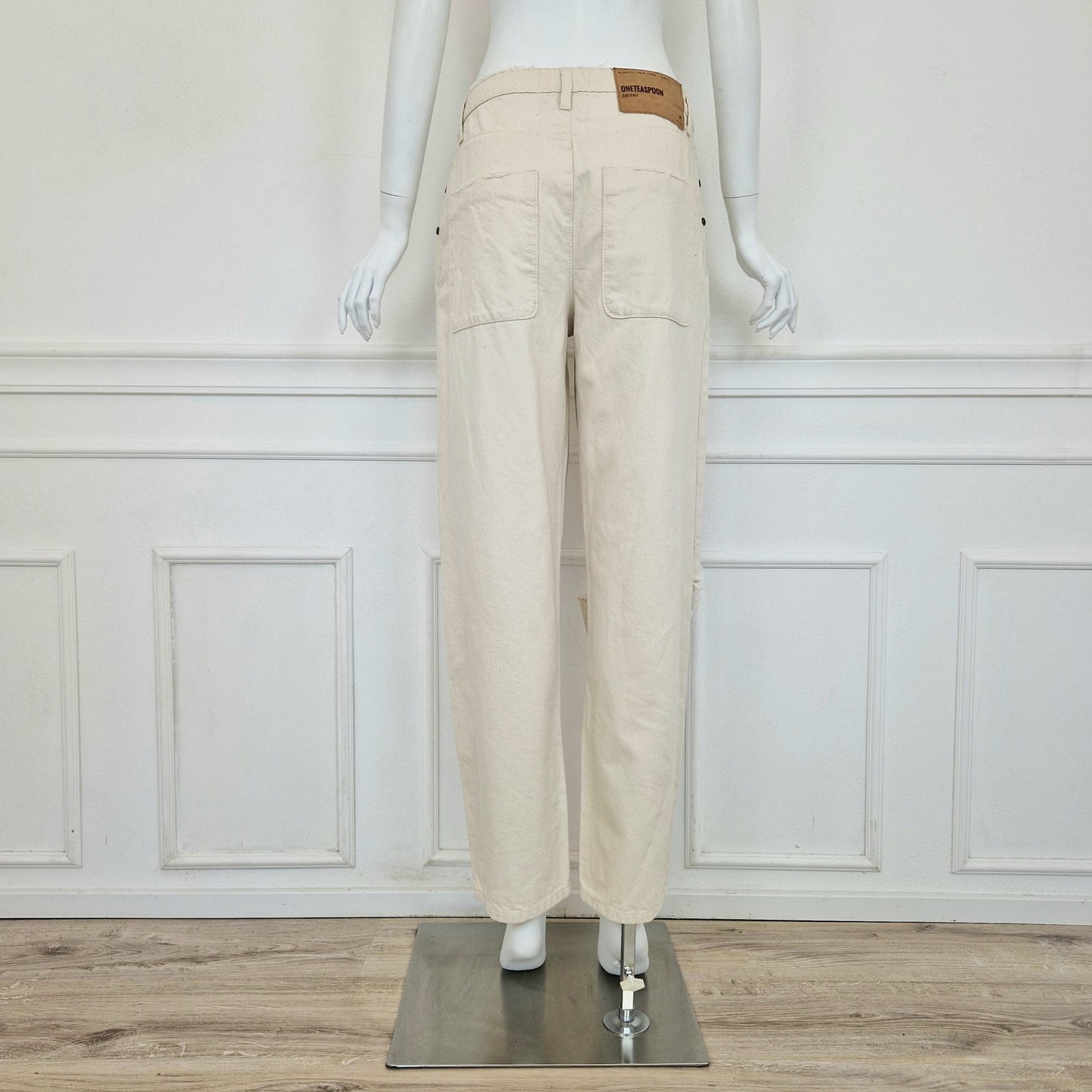 Oneteaspoon | Jeans bianco panna