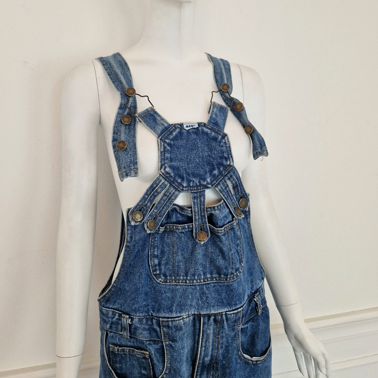 Salopette vintage in denim