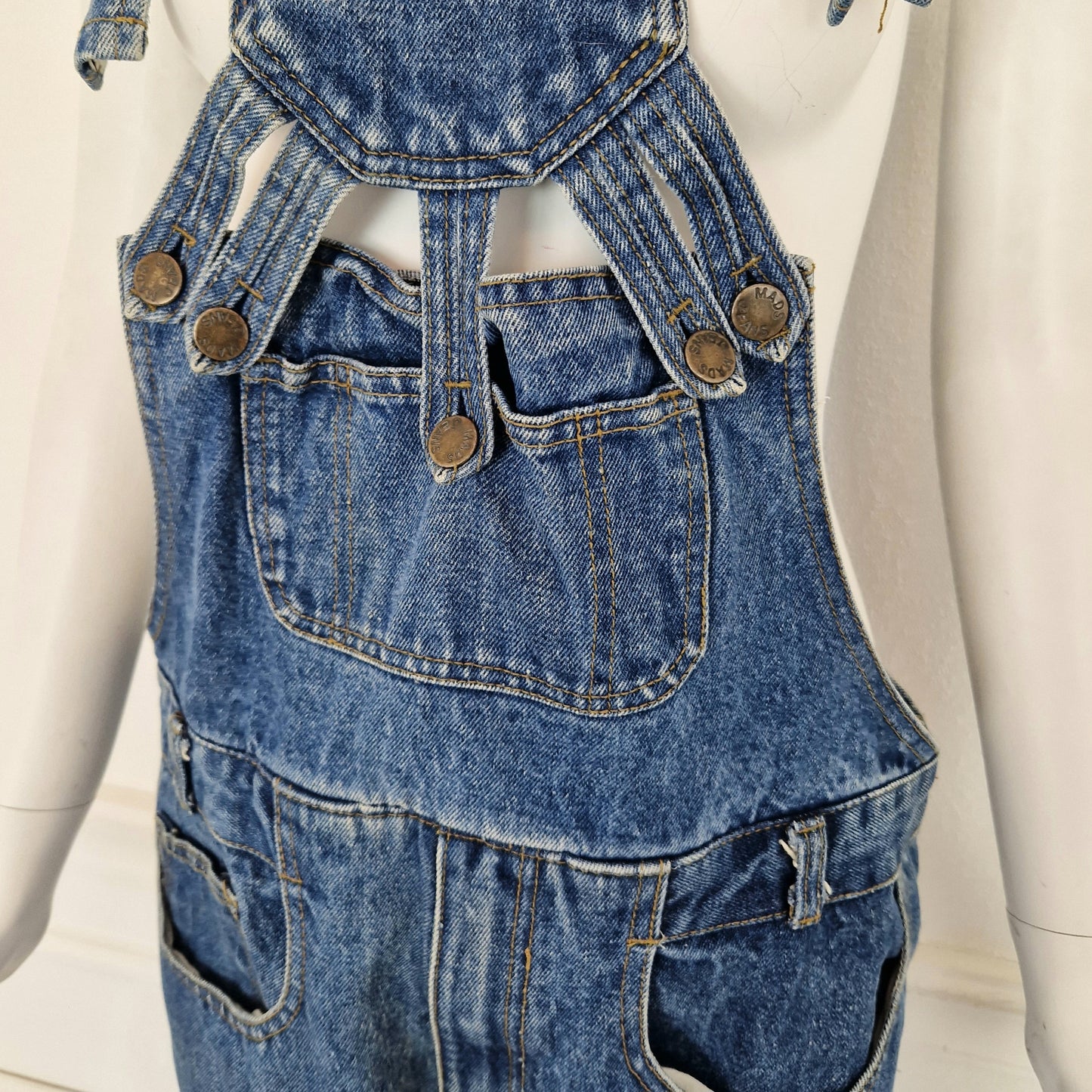 Salopette vintage in denim