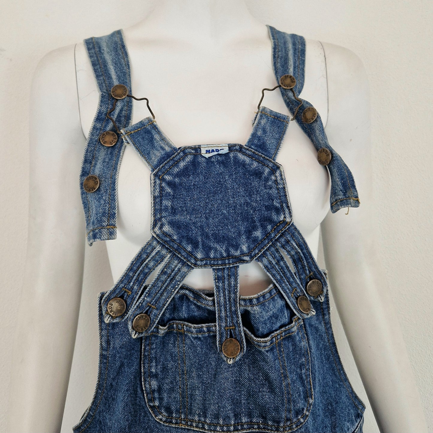 Salopette vintage in denim