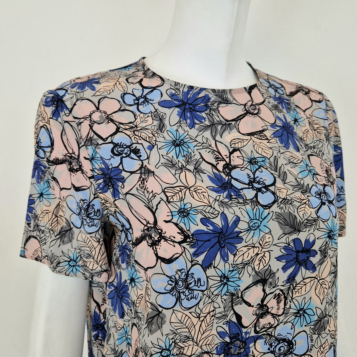 Miu Miu | T shirt seta fiorata