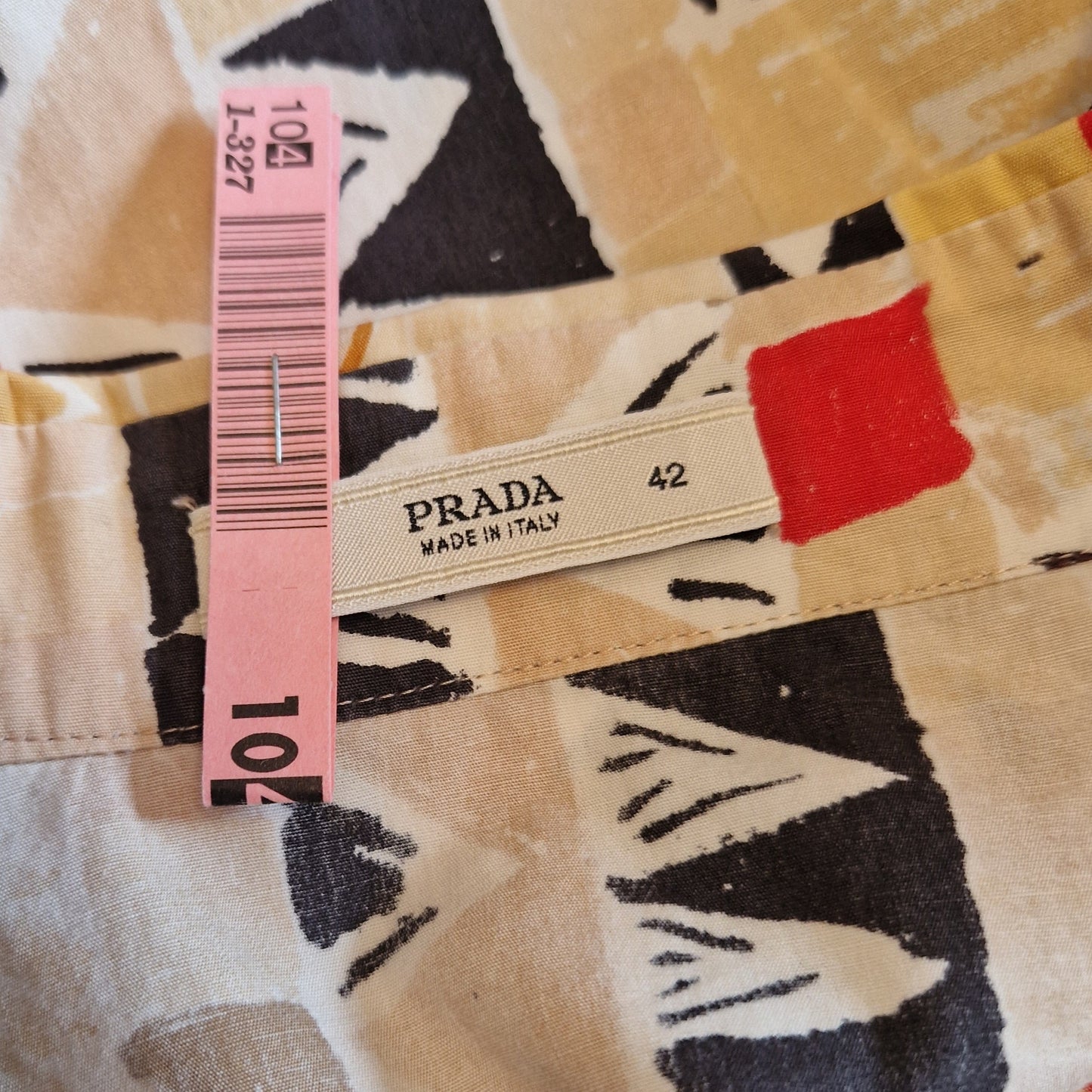 Prada | Camicia con stampa SS 2004