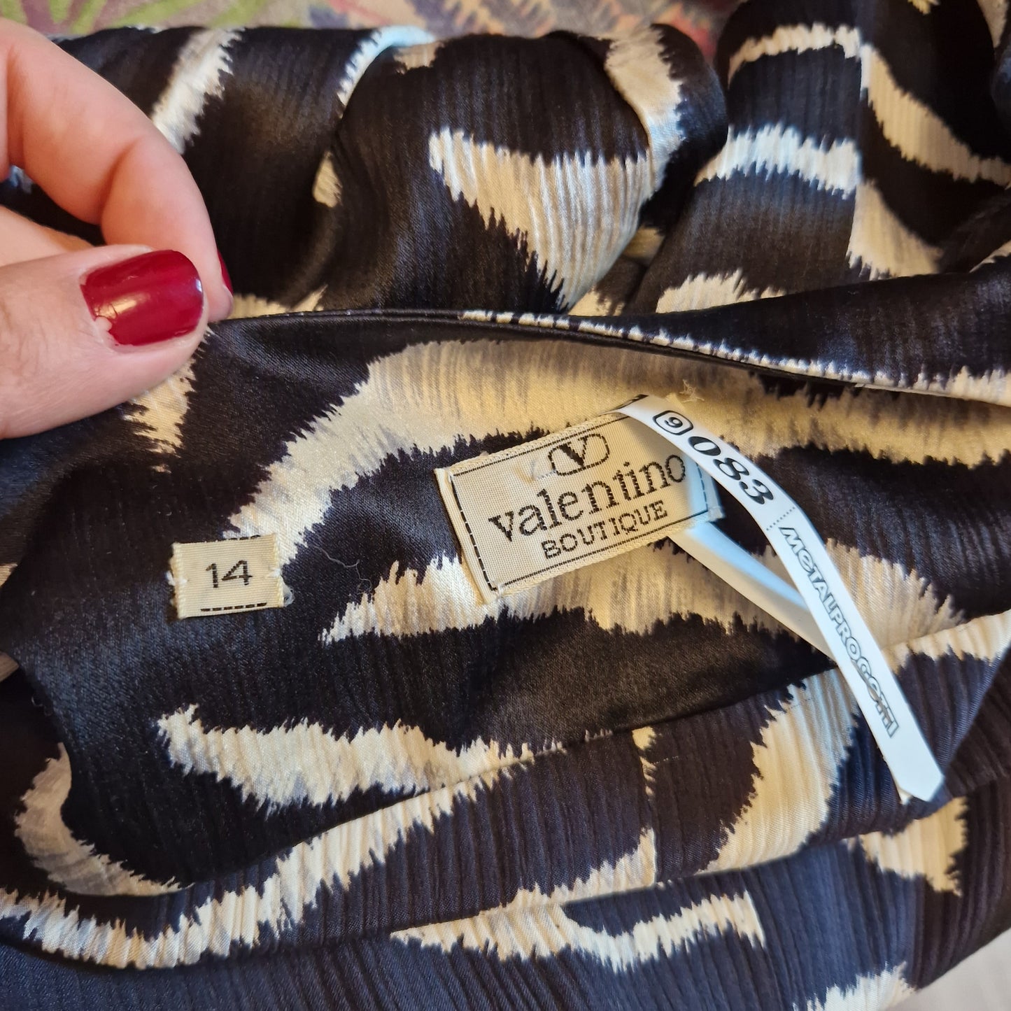 Valentino Boutique | Camicia in seta zebra