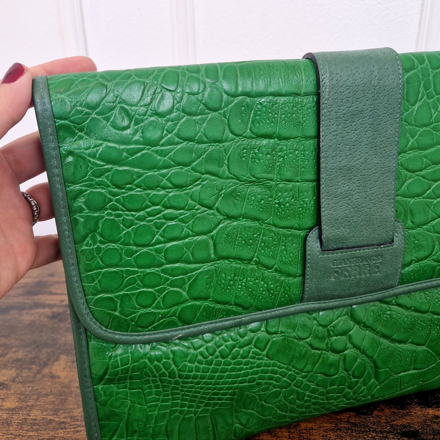 Gianfranco Ferré  | Borsa vintage verde