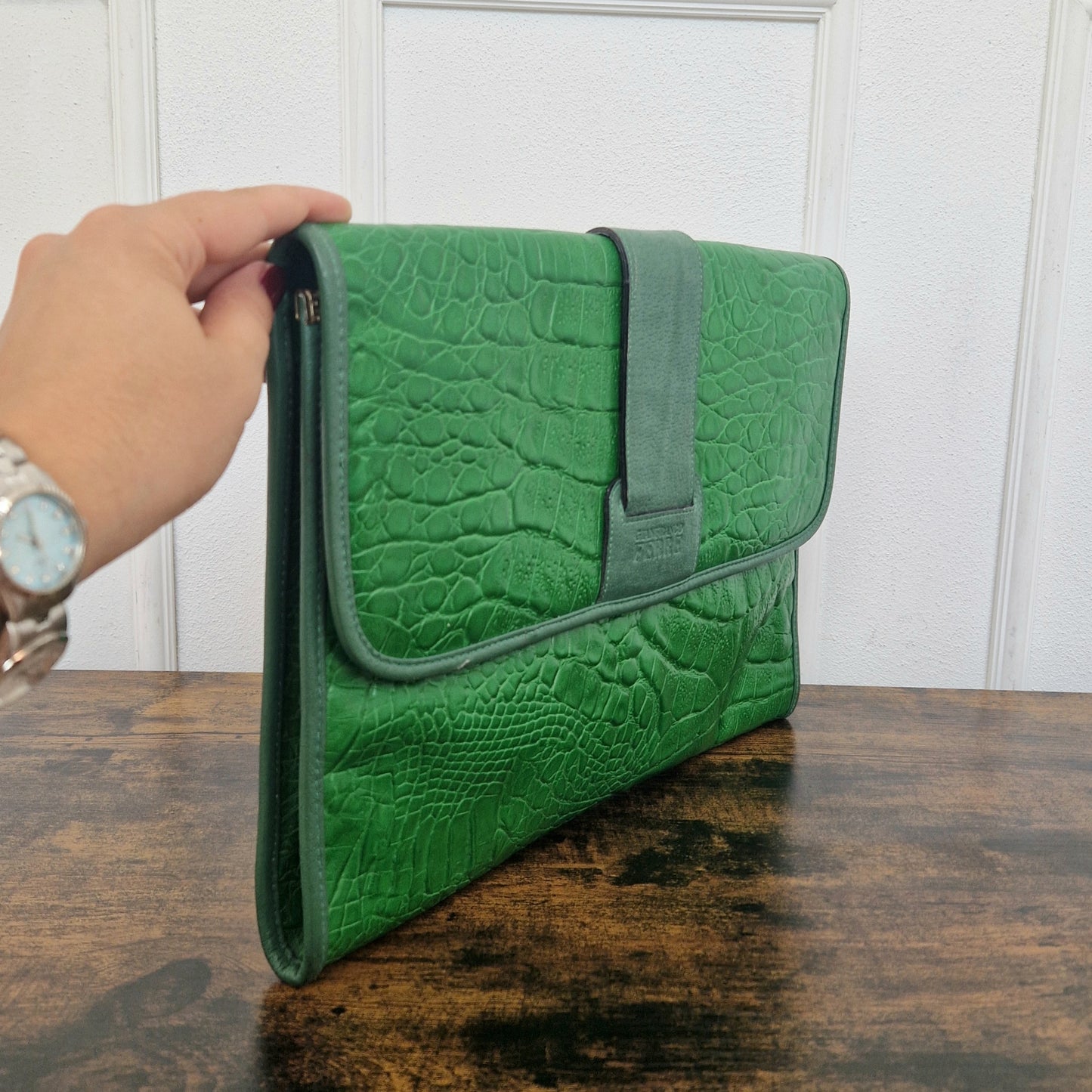 Gianfranco Ferré  | Borsa vintage verde