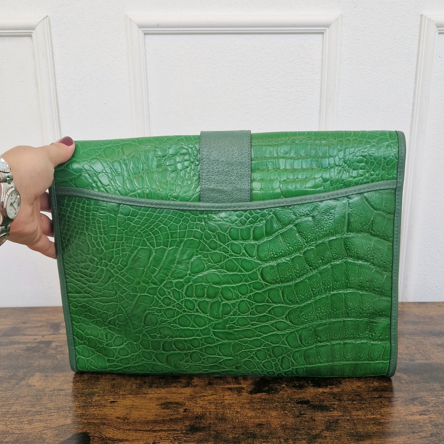 Gianfranco Ferré  | Borsa vintage verde