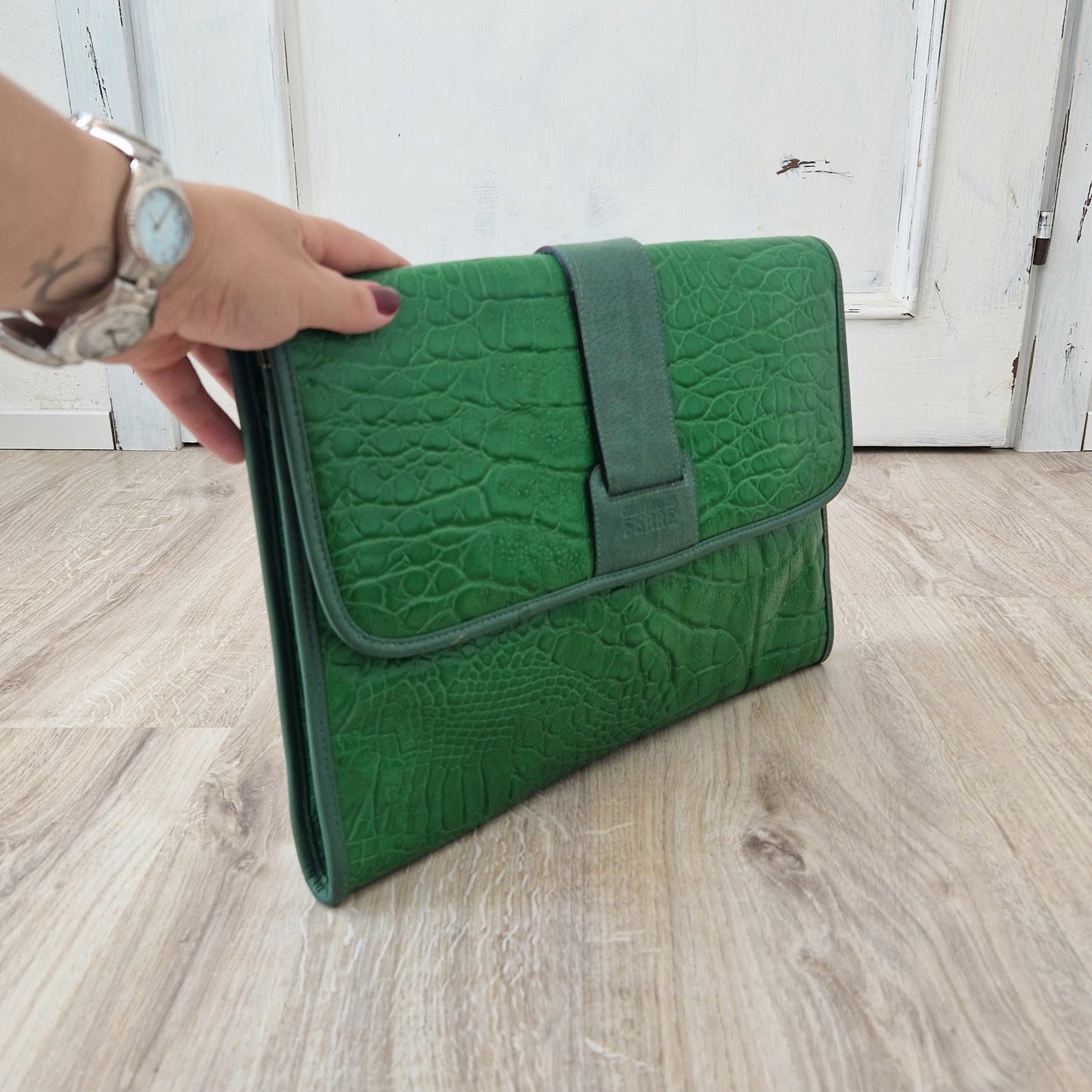 Gianfranco Ferré  | Borsa vintage verde