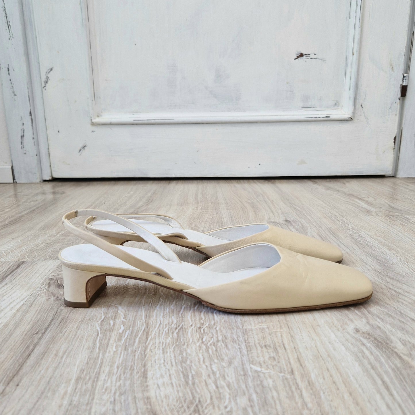 Jil Sander | Slingback color panna