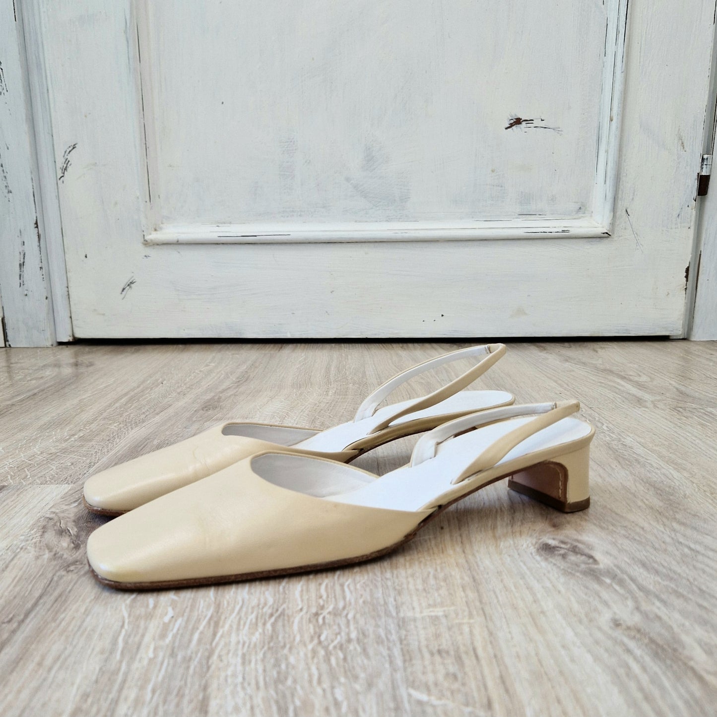 Jil Sander | Slingback color panna