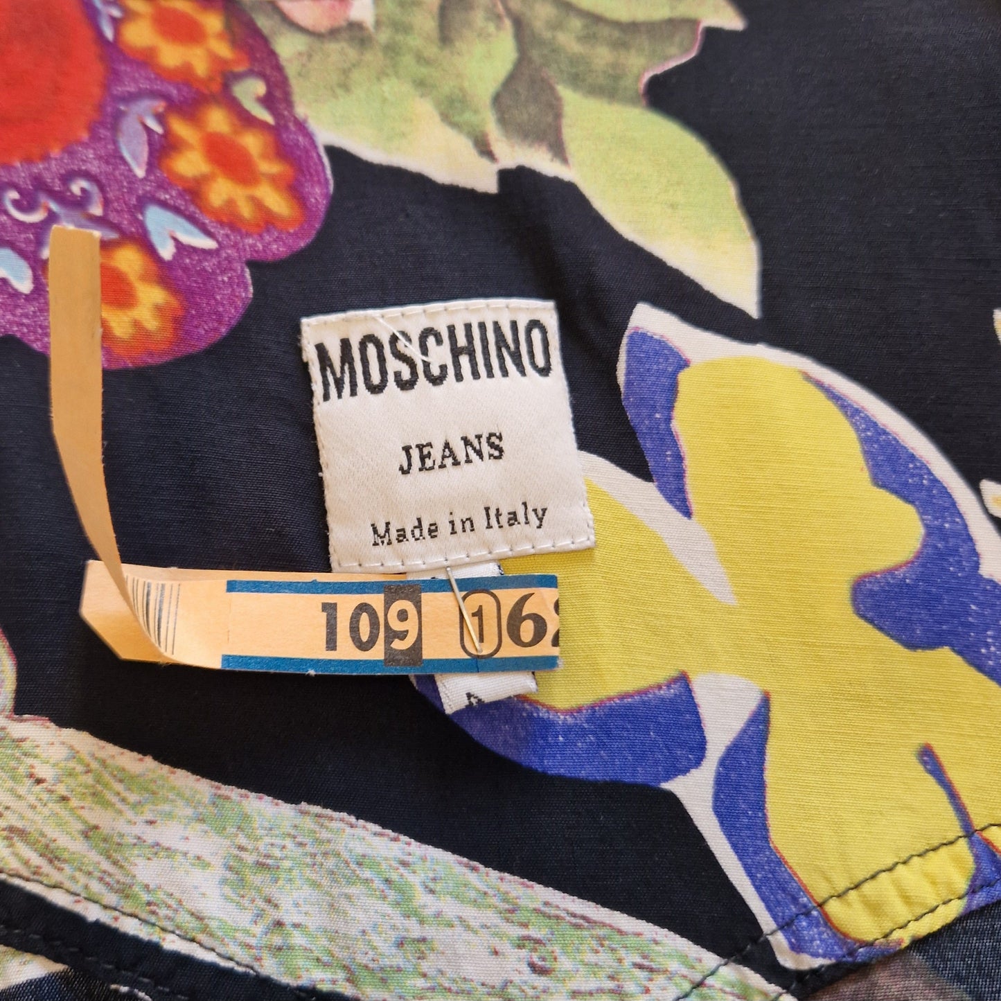 Moschino | Abito stampa "Non ti scordar di me"