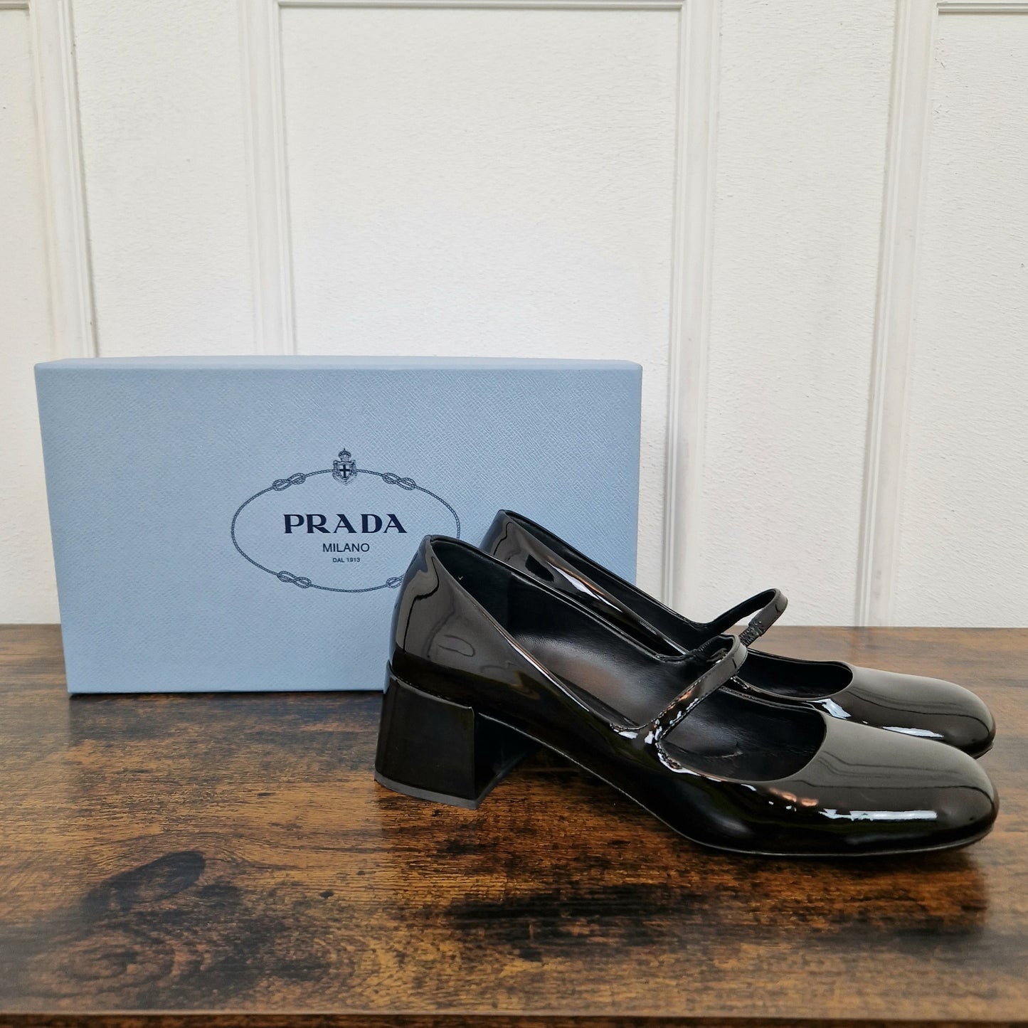 Prada | Mary jane vernice nera nr.37