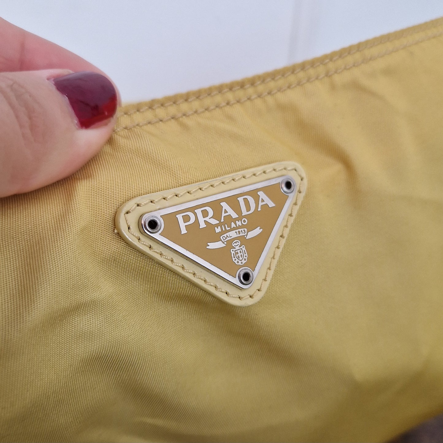 Prada | Borsa a tracolla gialla