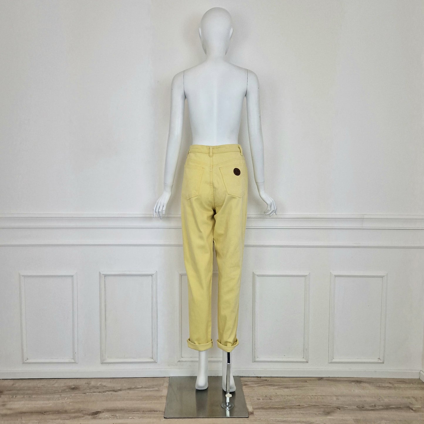 Moschino | Jeans vintage gialli