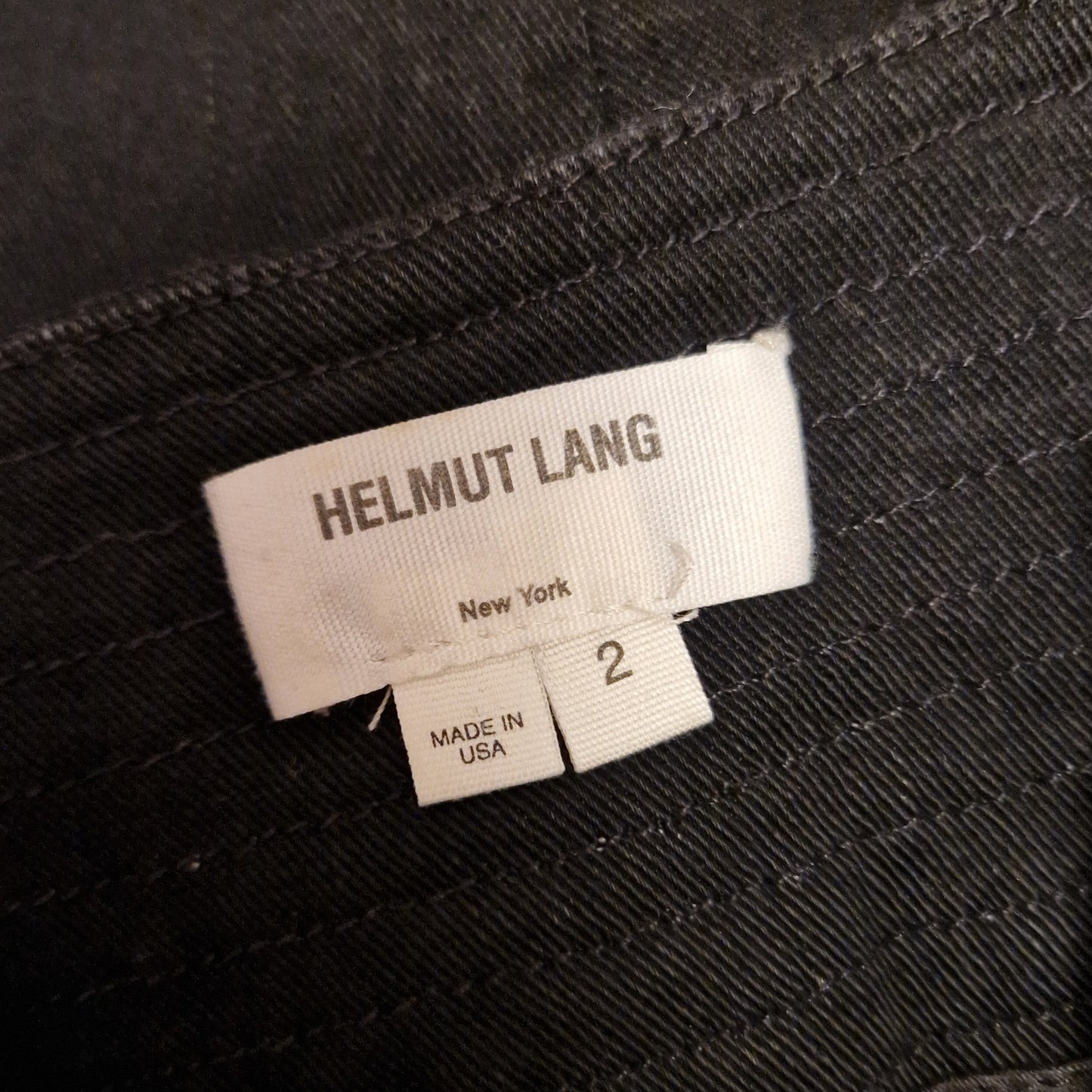 Helmut Lang | Gonna in denim nero