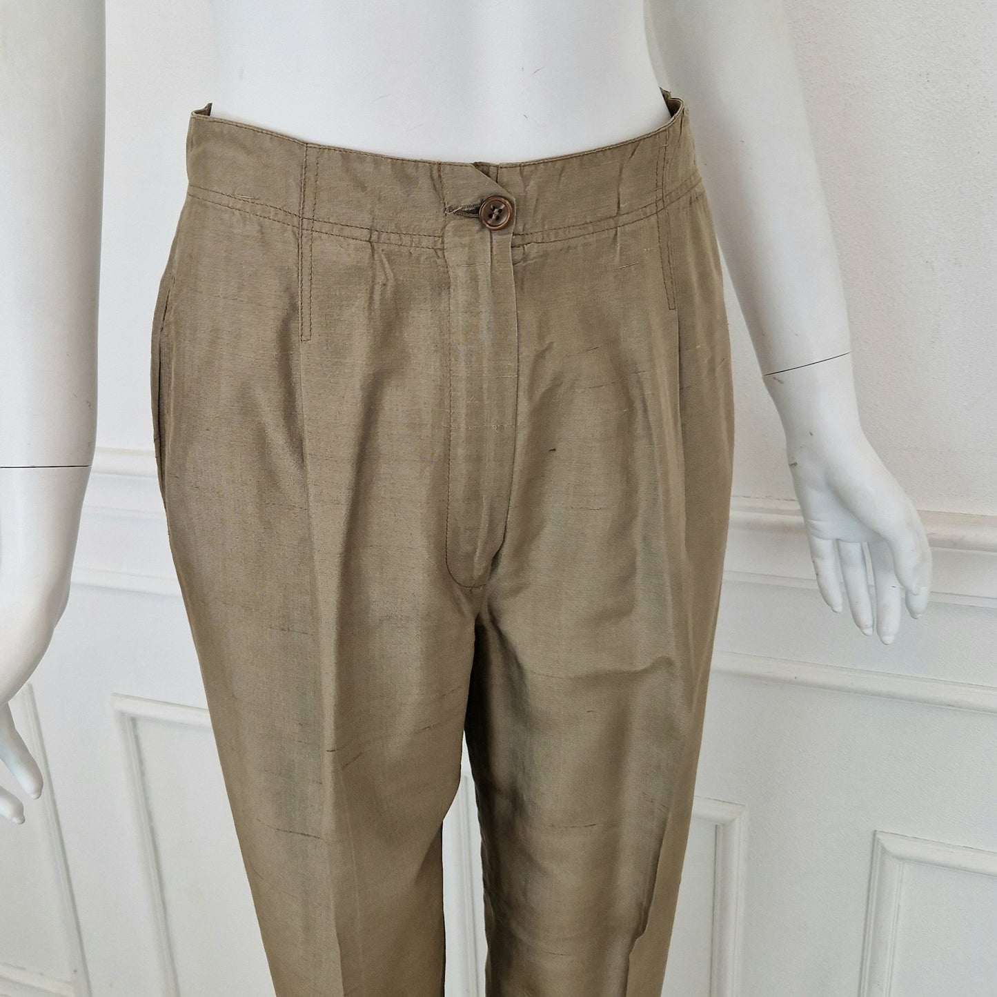 Basile | Pantaloni vintage in seta