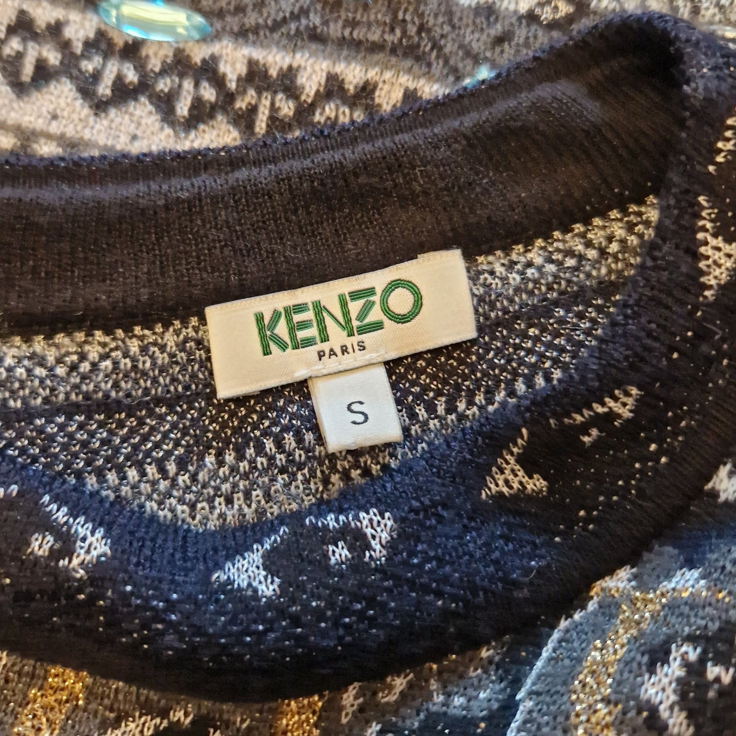 Kenzo | Maglione manica ampia con applicazioni