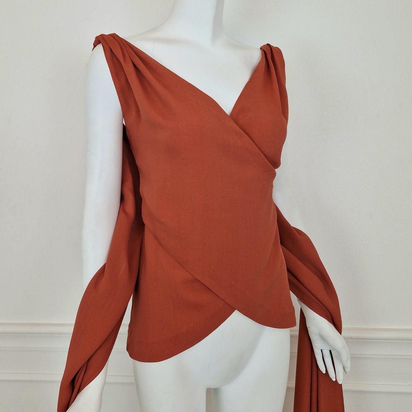 Sybilla por Gibo' | Top vintage arancio