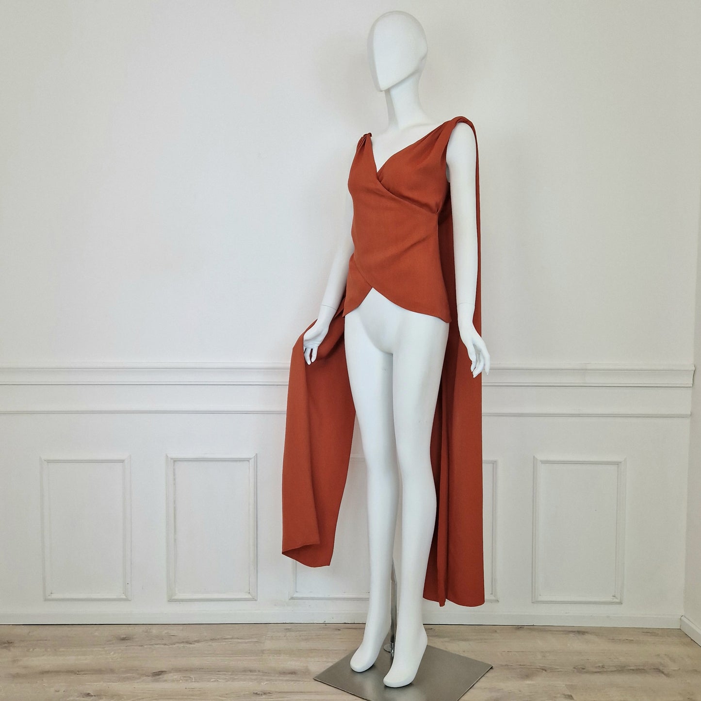 Sybilla por Gibo' | Top vintage arancio