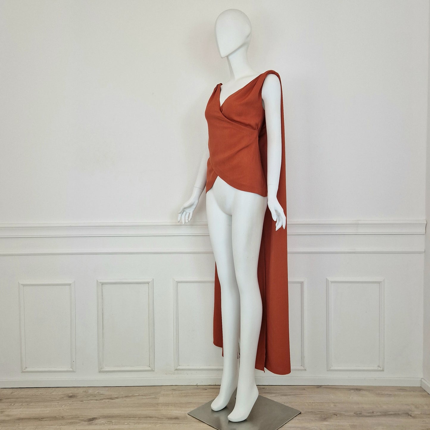 Sybilla por Gibo' | Top vintage arancio