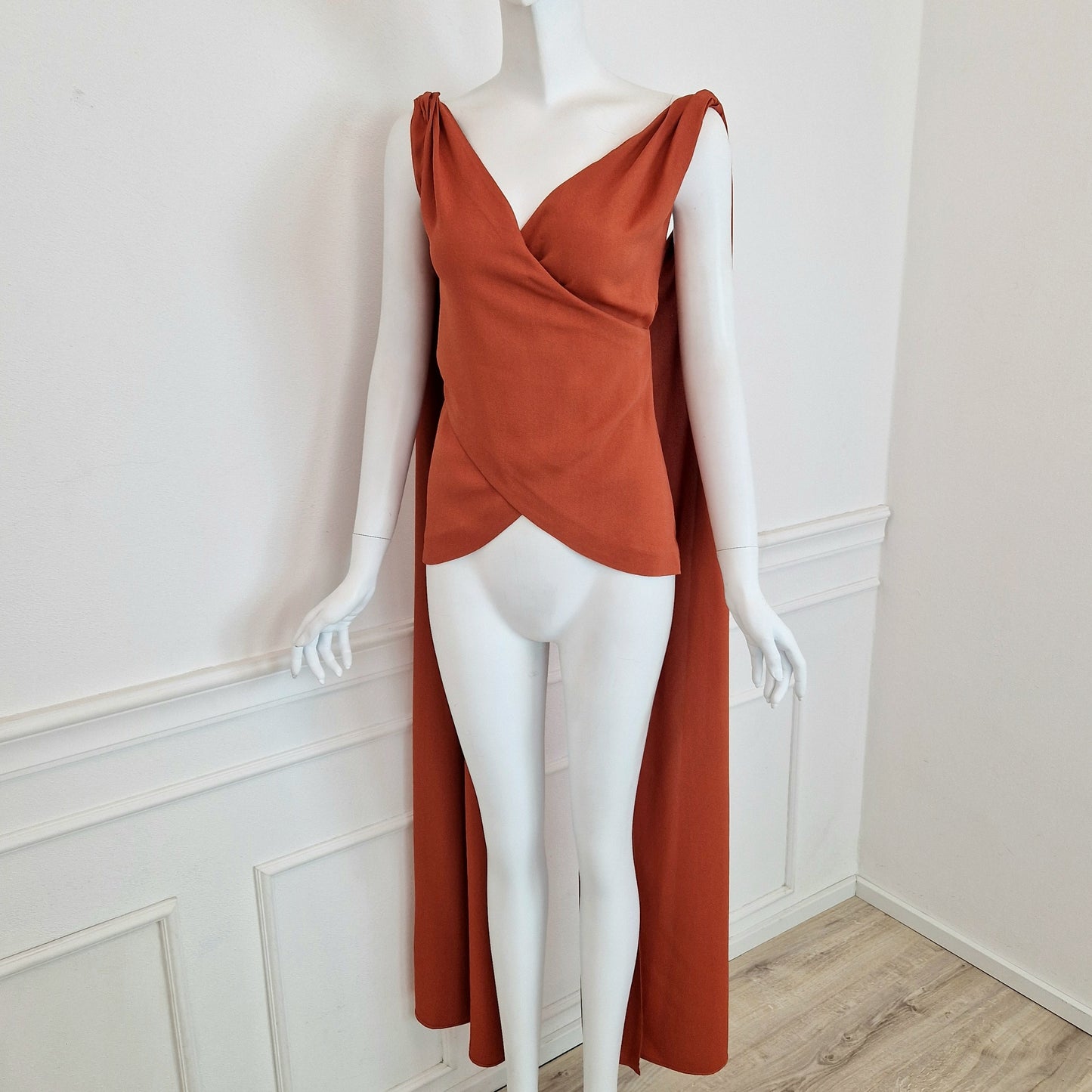 Sybilla por Gibo' | Top vintage arancio