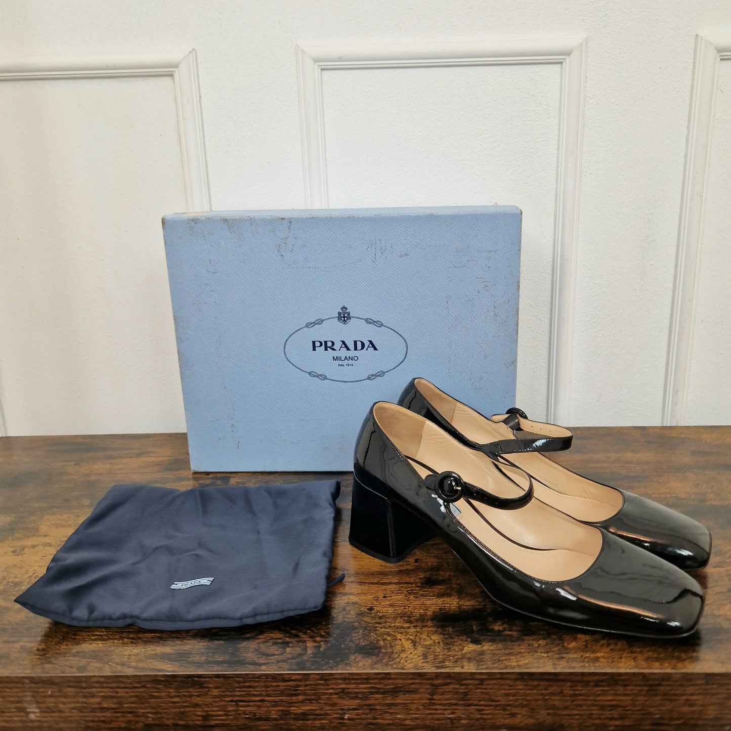 Prada | Mary jane in vernice 39.5