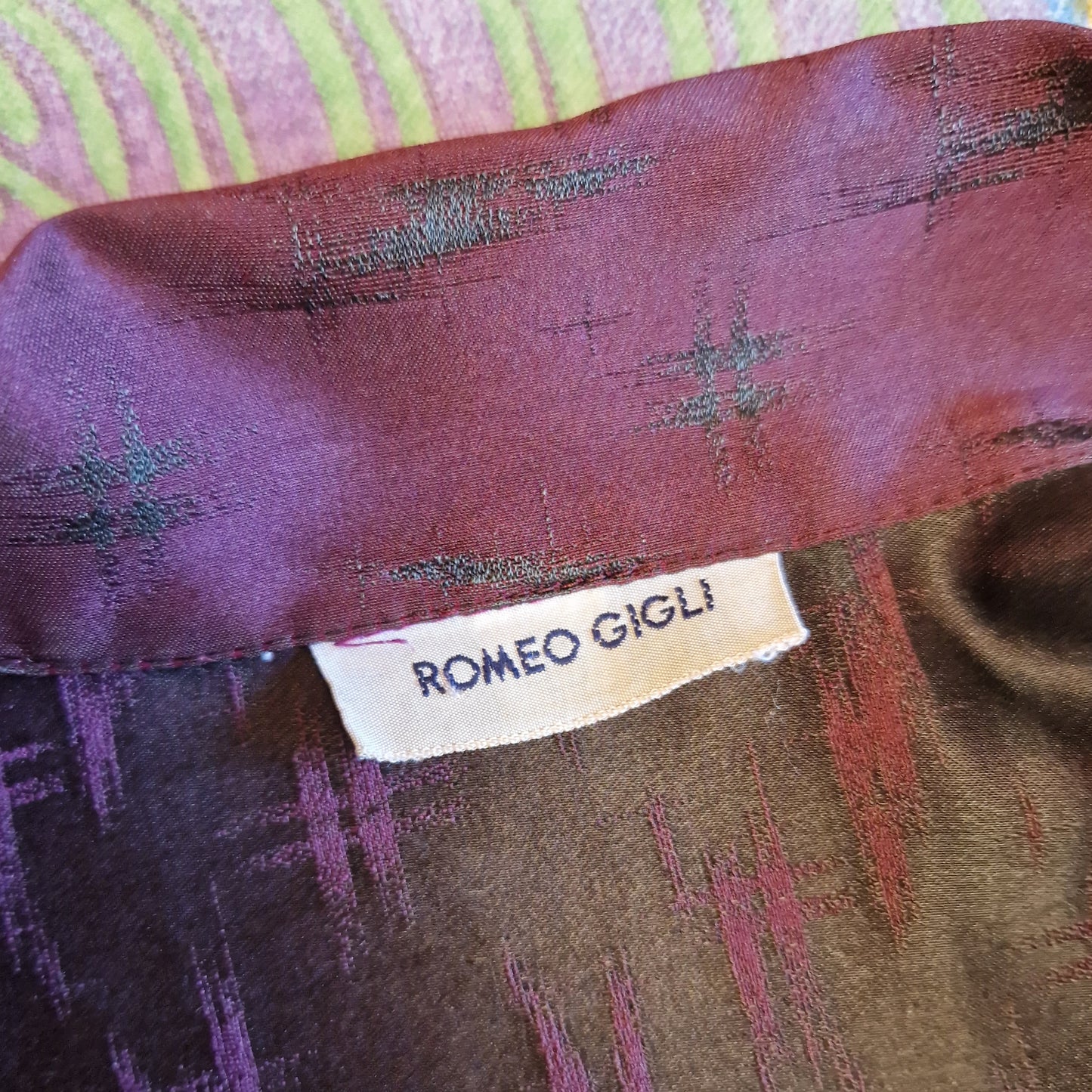 Romeo Gigli | Camicia anni '80 misto seta