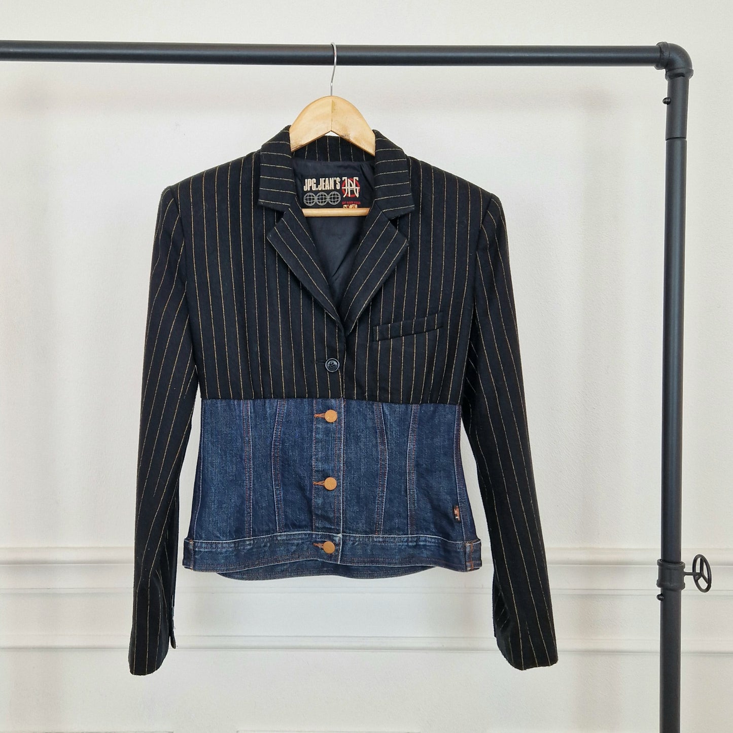 Jean Paul Gaultier | Giacca in lana e denim