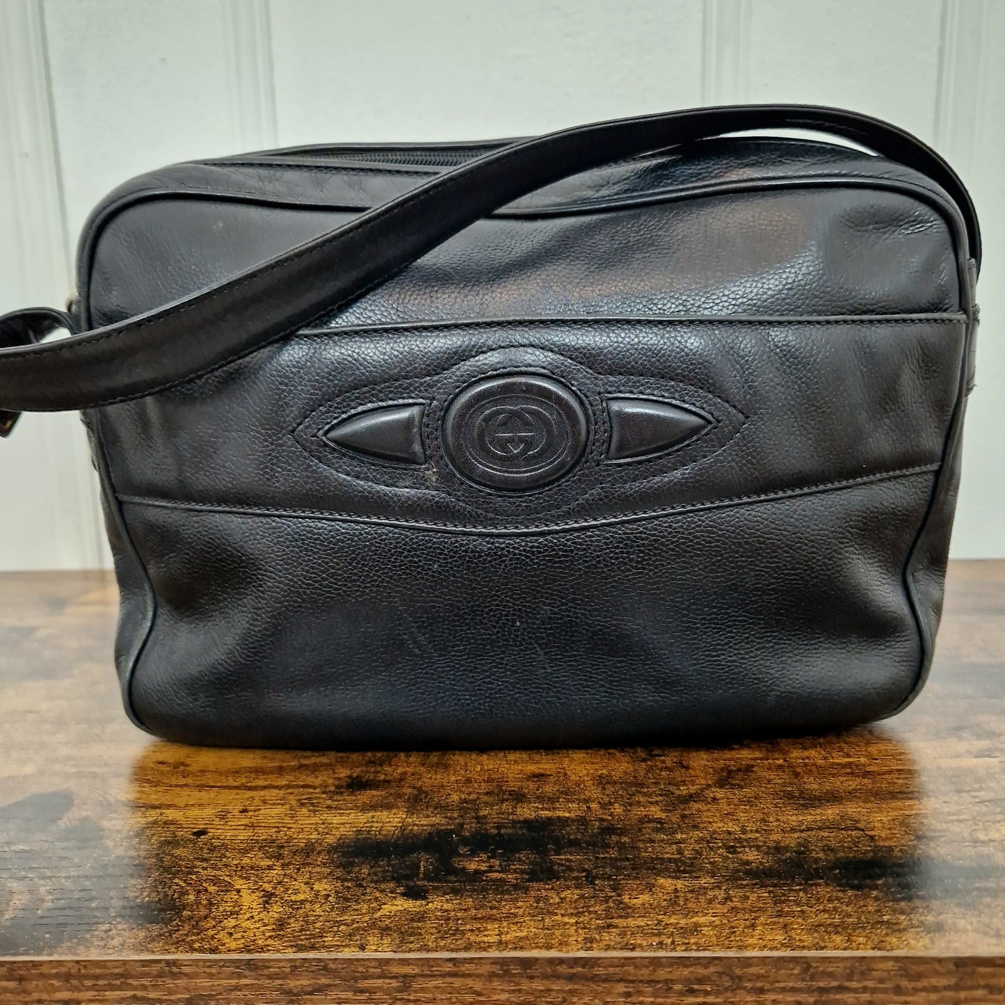 Gucci | Borsa vintage in pelle nera